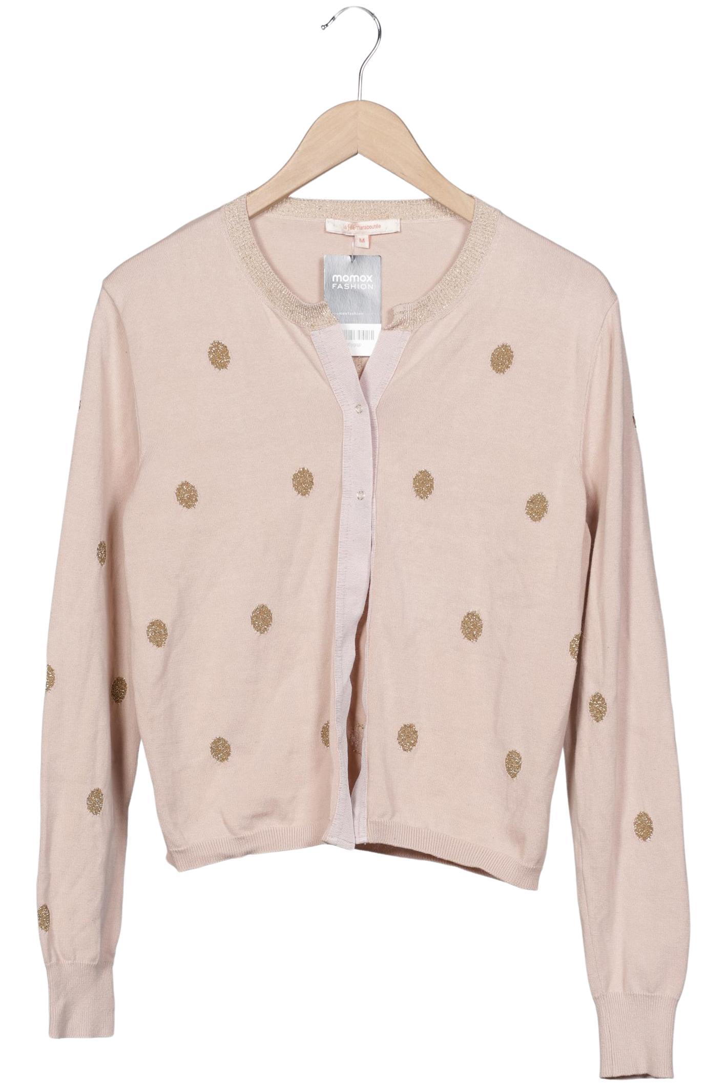 

LA FÉE Maraboutée Damen Strickjacke, beige, Gr. 38