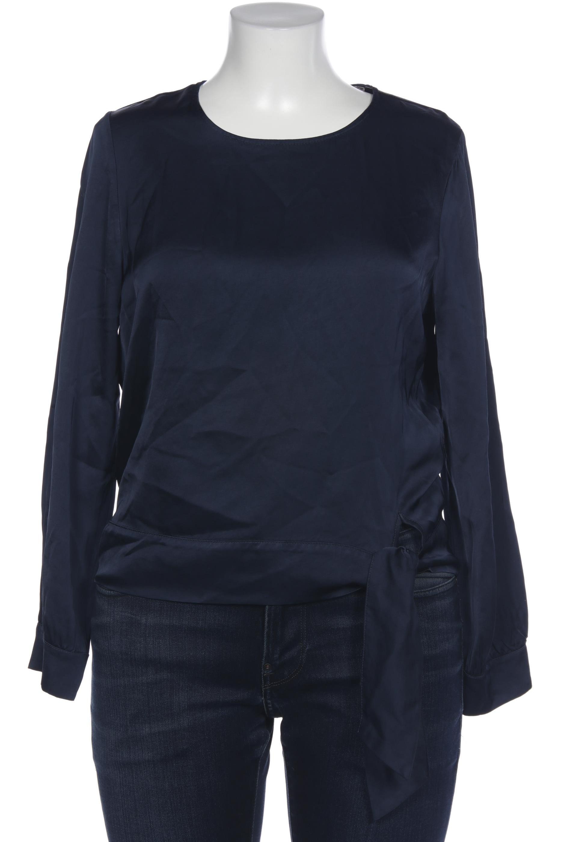 Thumbnail - LA FÉE Maraboutée Damen Bluse, marineblau, Gr. 42