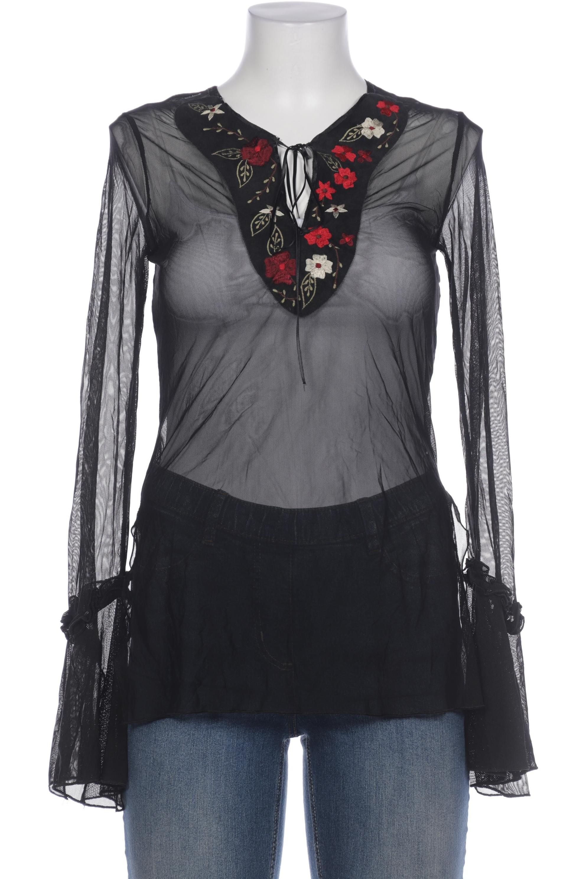 

la petite française Damen Bluse, schwarz, Gr. 36