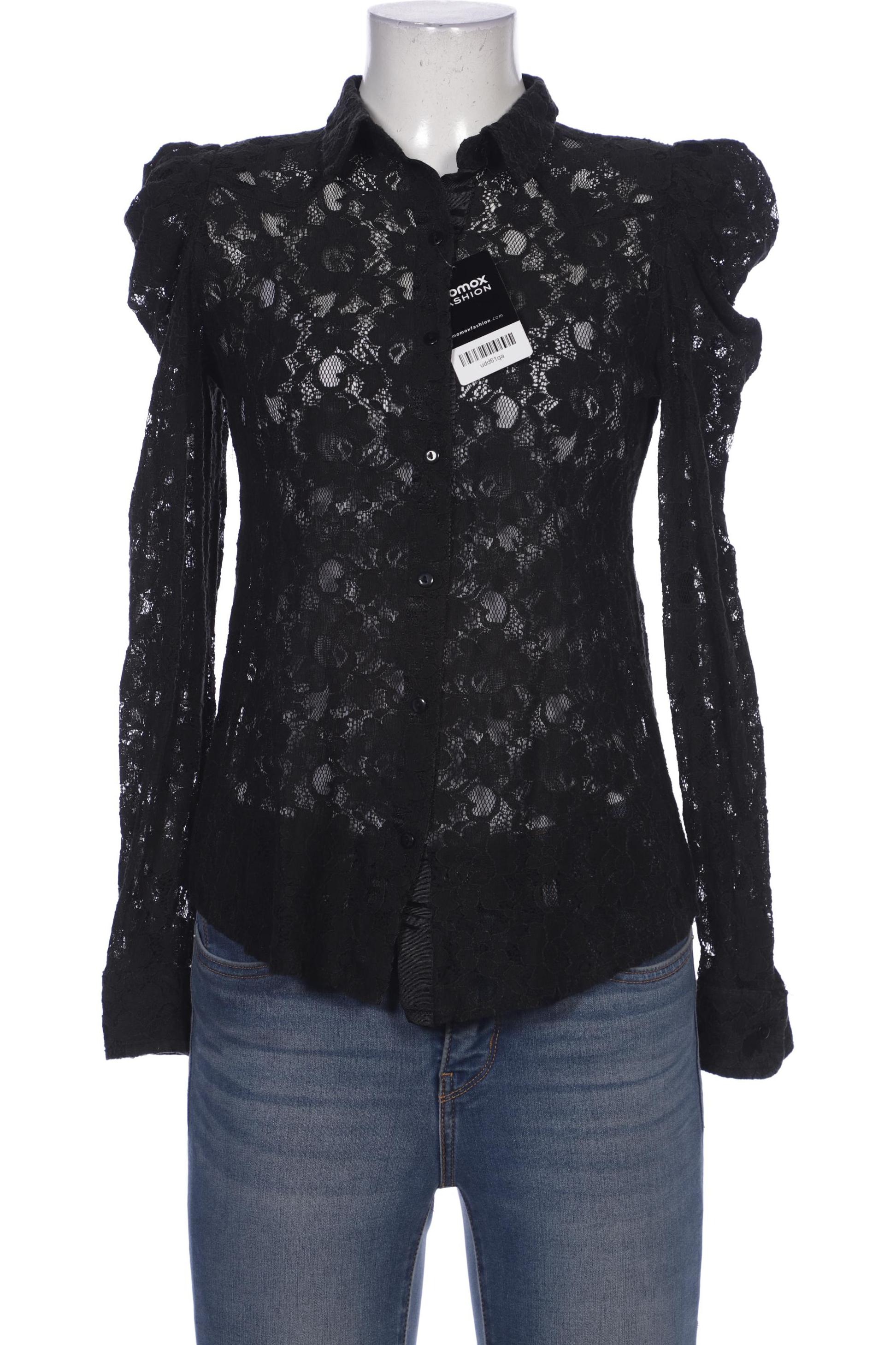 

la petite française Damen Bluse, schwarz, Gr. 36