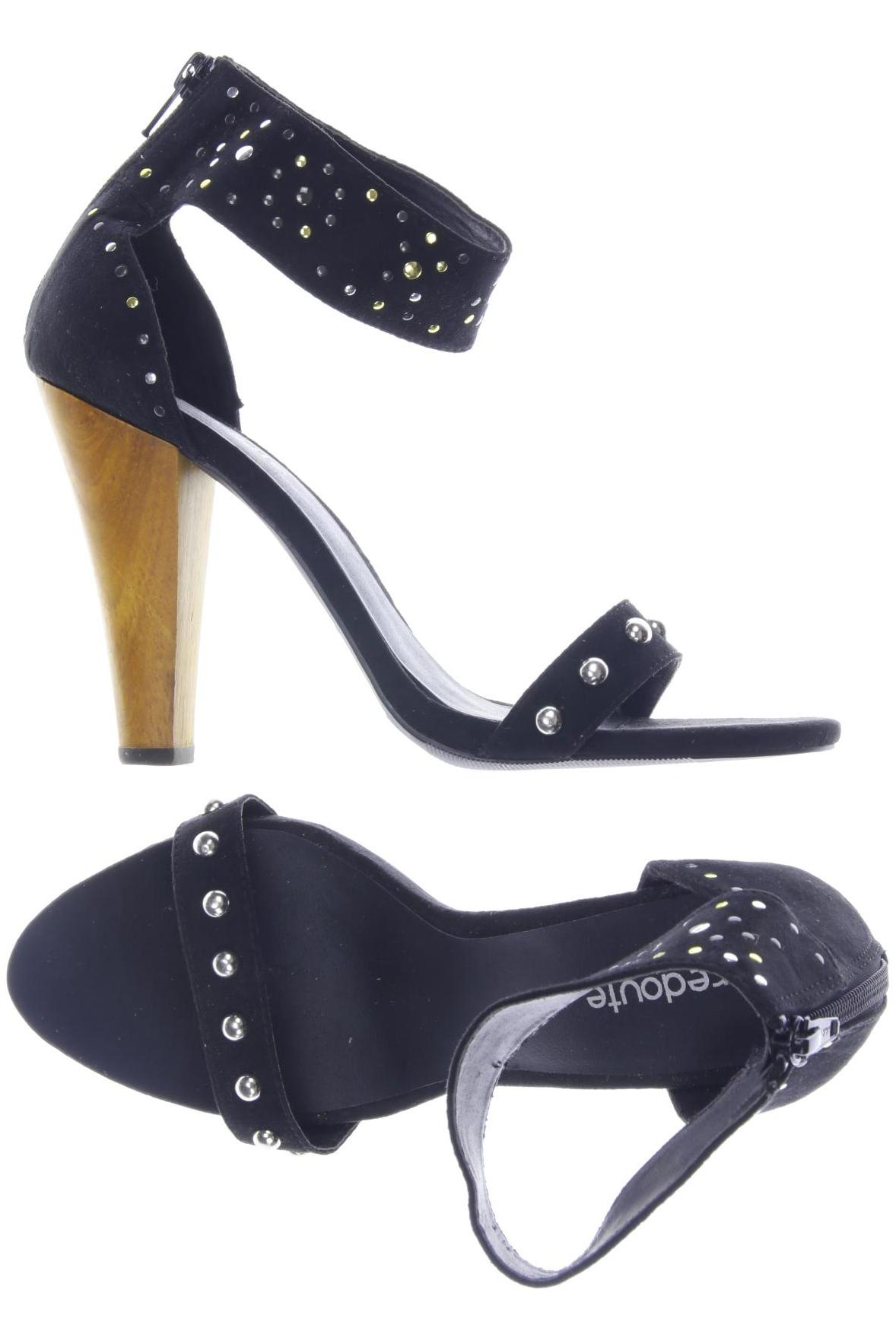 

LA Redoute Damen Sandale, schwarz, Gr. 39