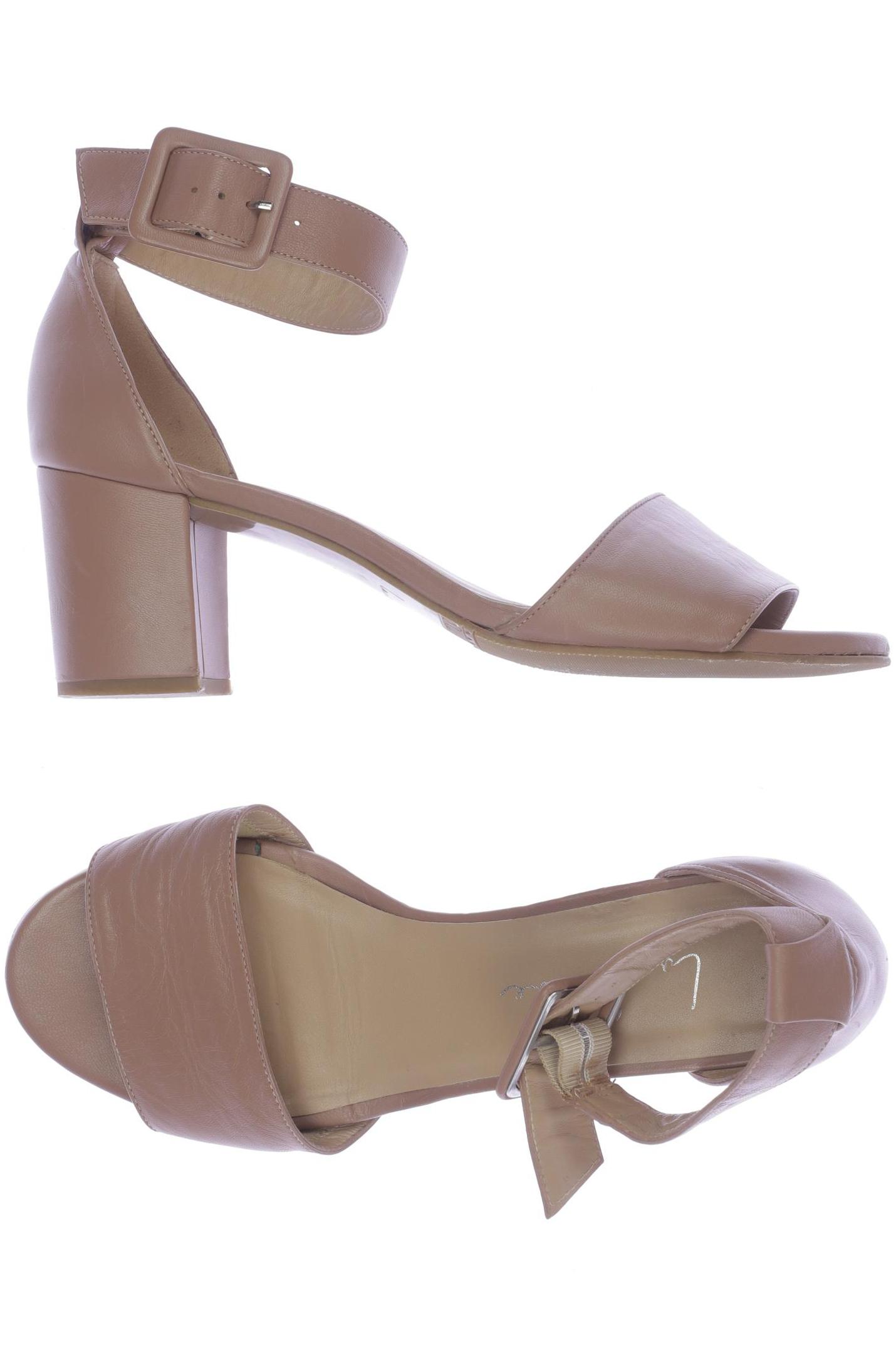 

La Shoe Damen Sandale, beige, Gr. 39