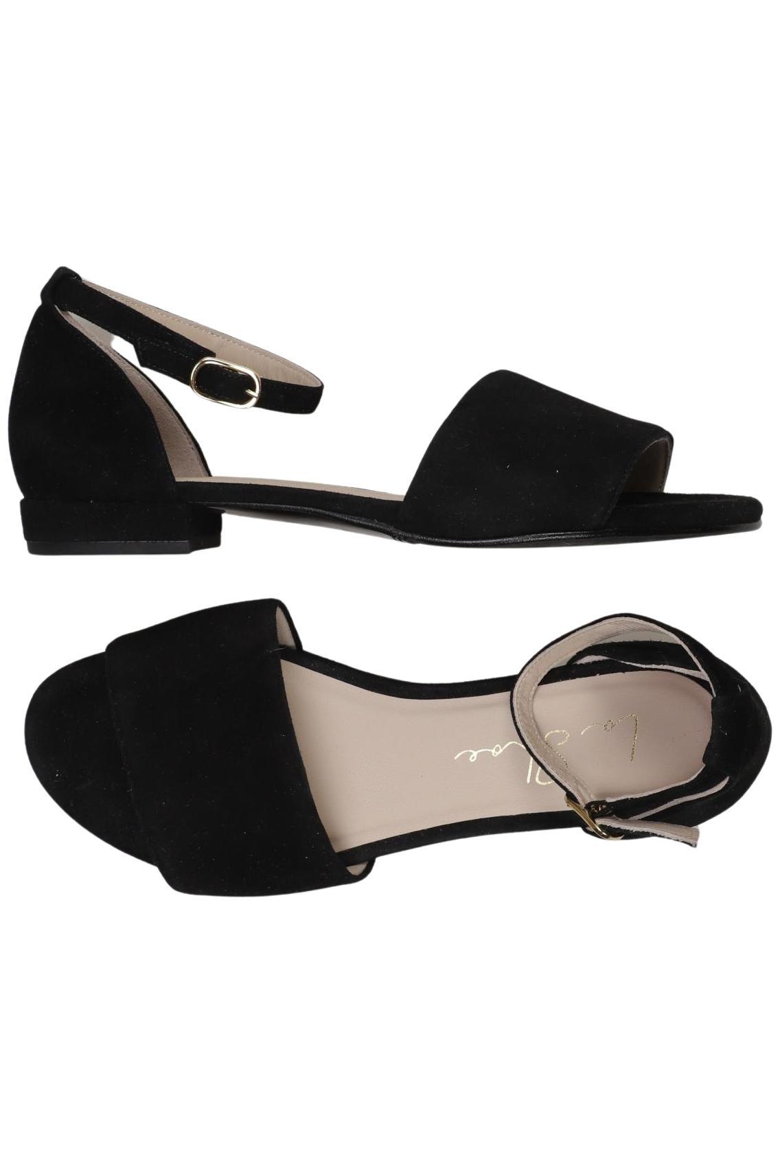 

La Shoe Damen Sandale, schwarz, Gr. 39