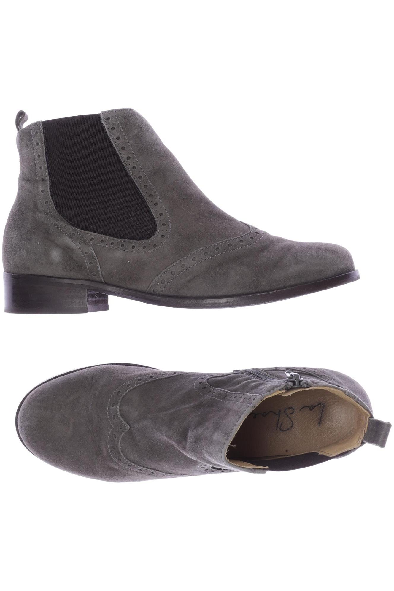 

La Shoe Damen Stiefelette, grau, Gr. 39