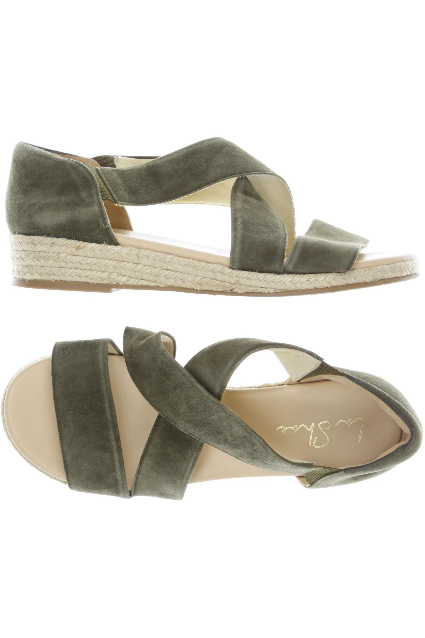 

La Shoe Damen Sandale, grün, Gr. 42