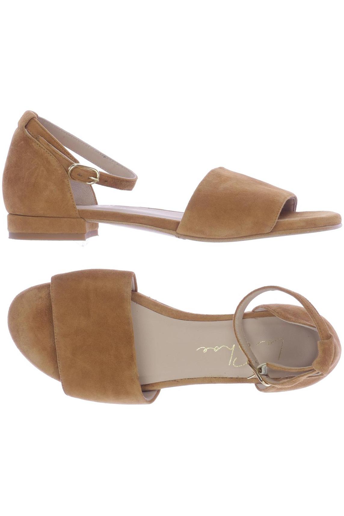 

La Shoe Damen Sandale, braun, Gr. 38