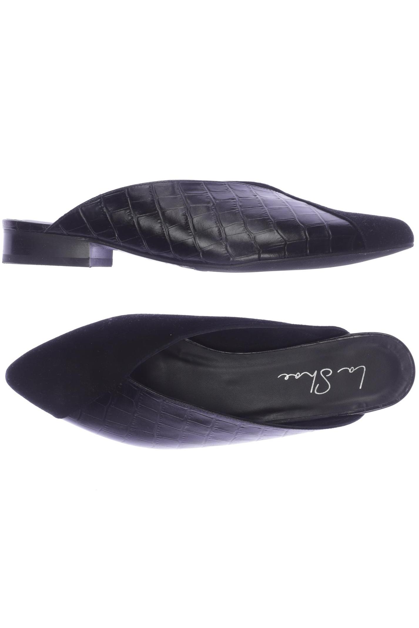 

La Shoe Damen Sandale, schwarz