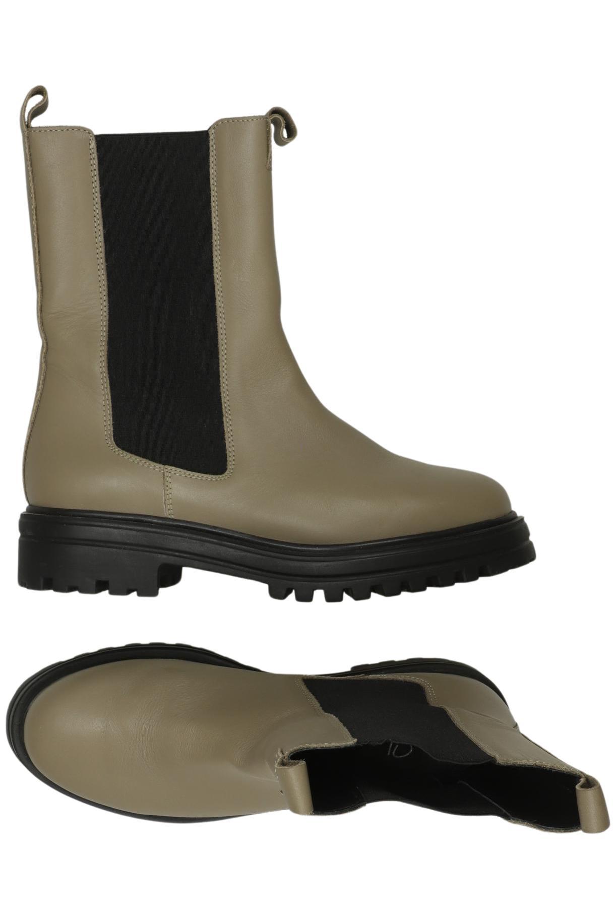 

La Shoe Damen Stiefelette, beige, Gr. 40