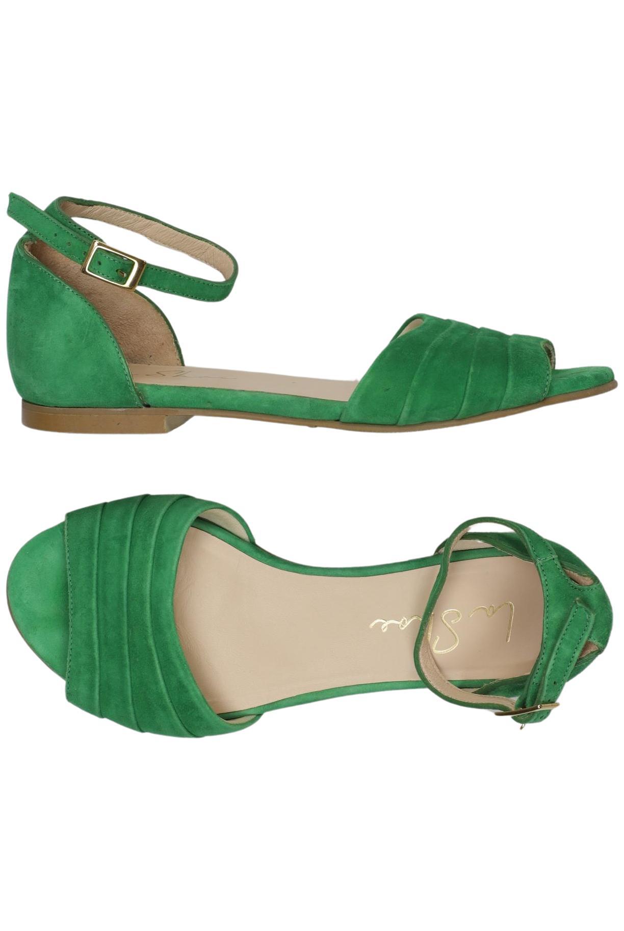 

La Shoe Damen Sandale, grün, Gr. 37