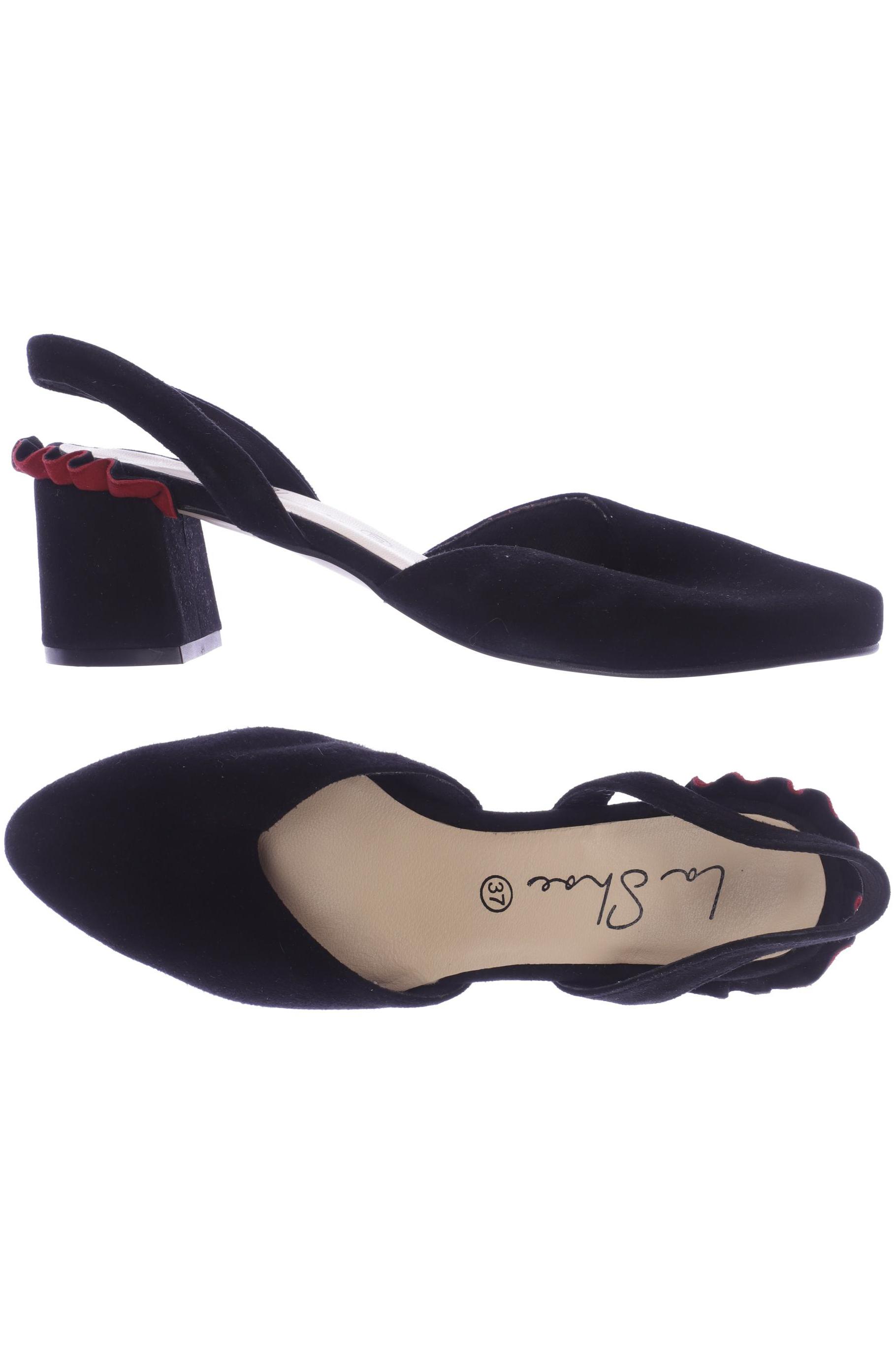 

La Shoe Damen Sandale, schwarz