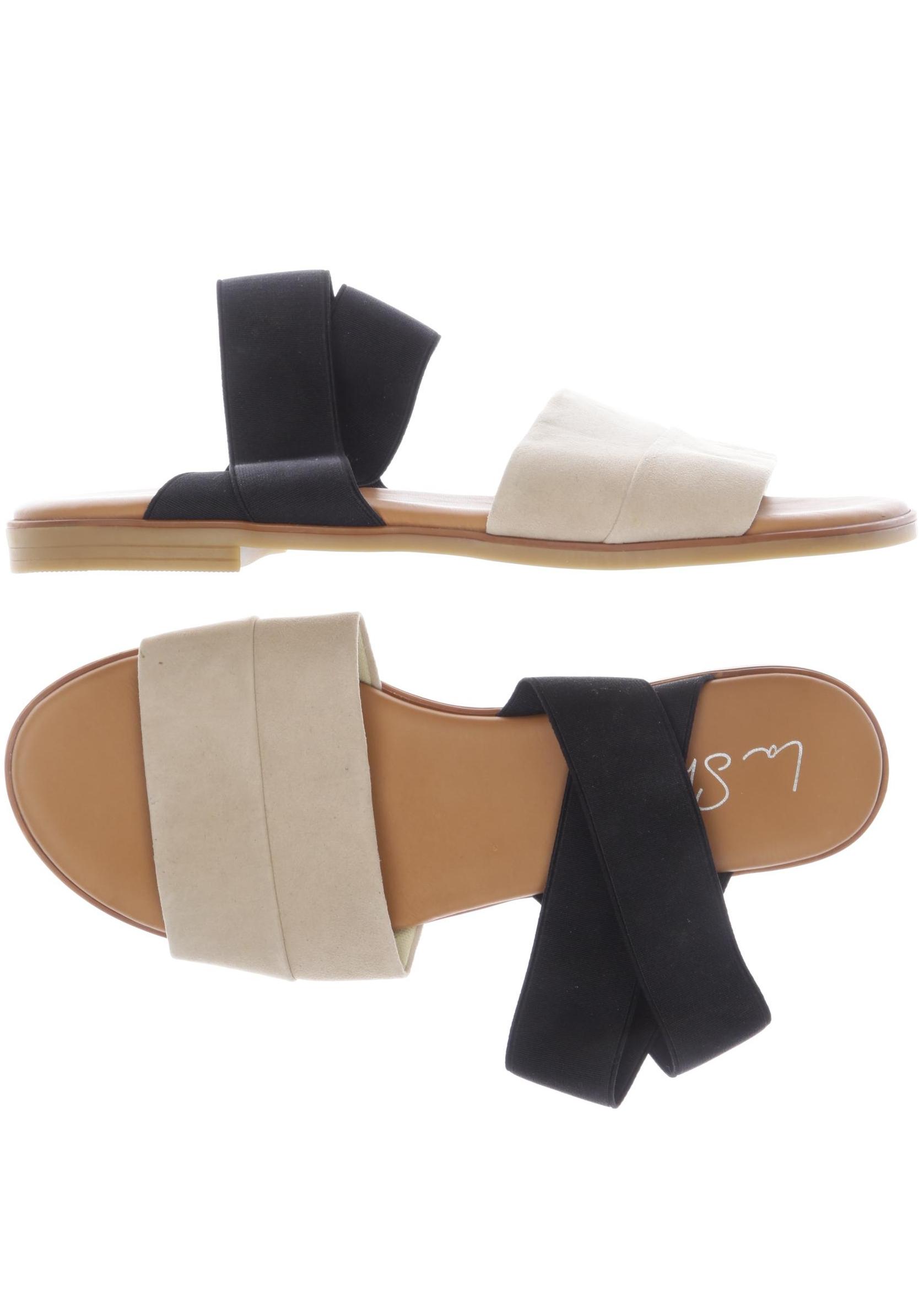 

La Shoe Damen Sandale, beige, Gr. 42