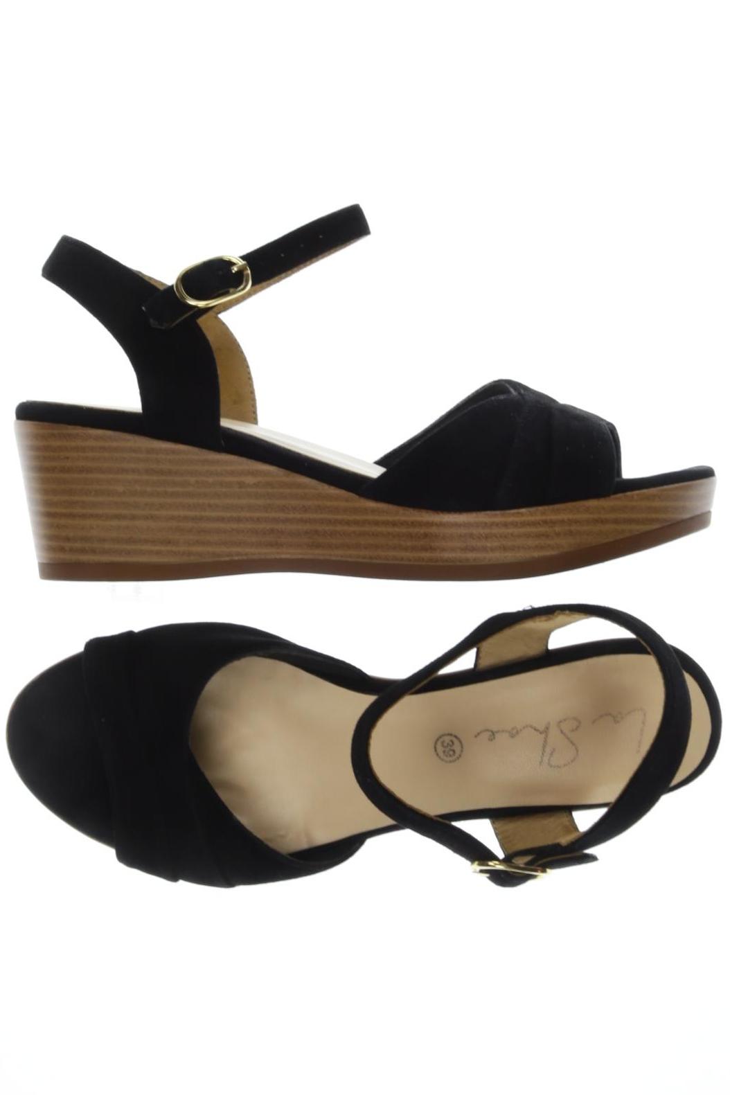 

La Shoe Damen Sandale, schwarz, Gr. 39