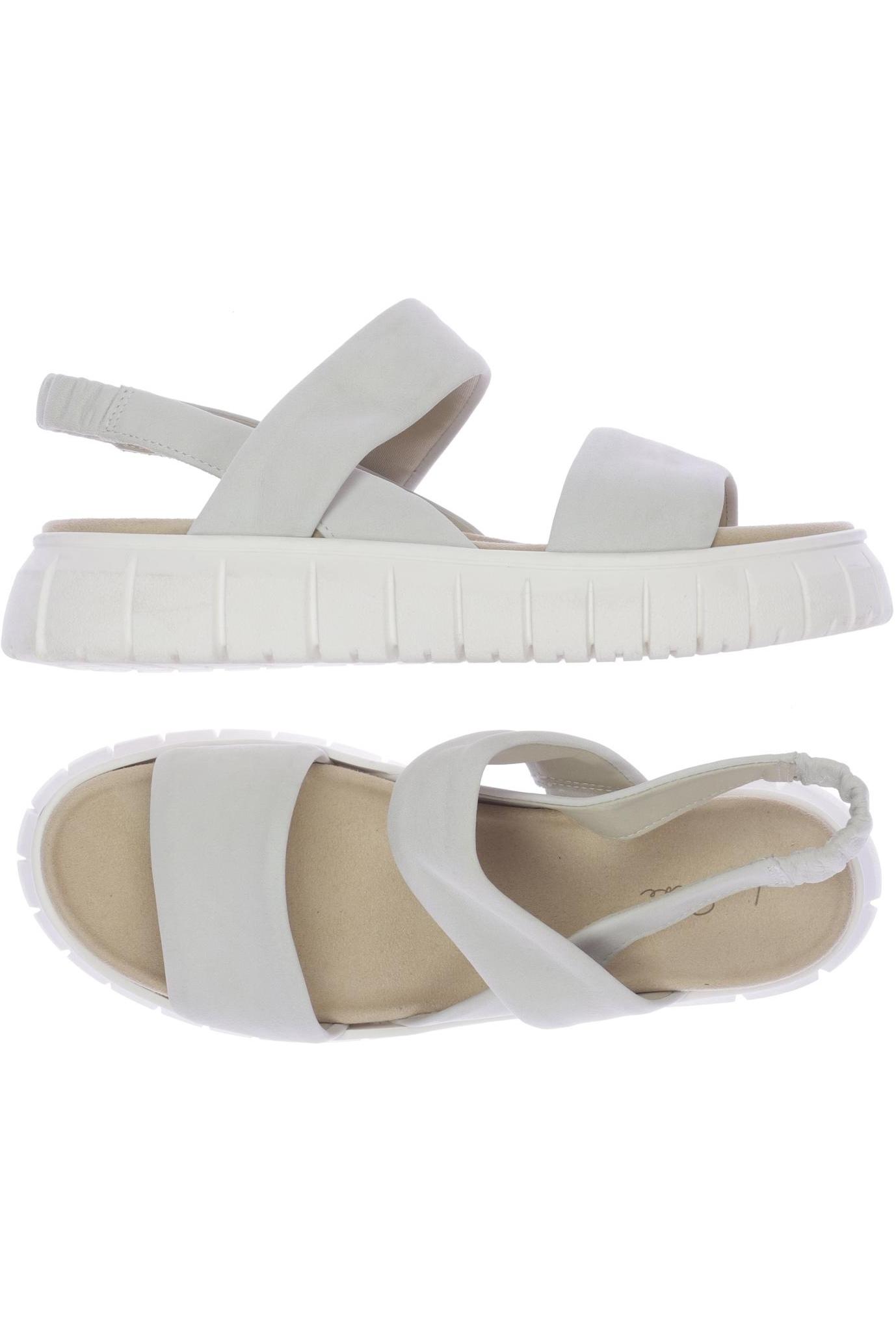 

La Shoe Damen Sandale, grau, Gr. 40