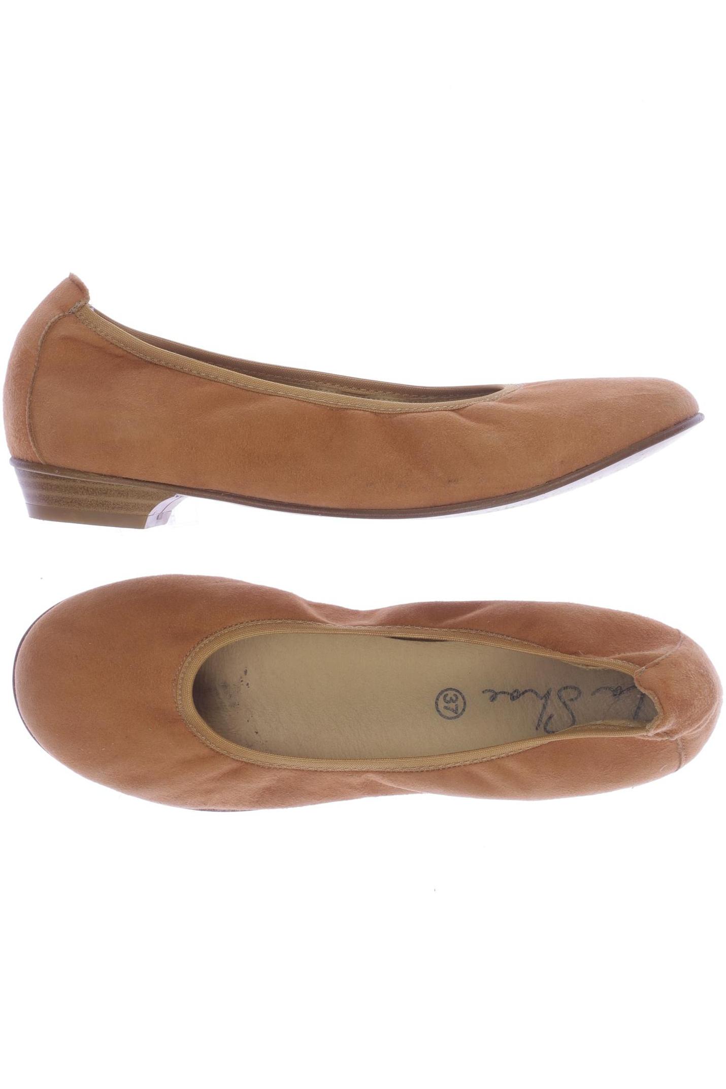 

La Shoe Damen Ballerinas, orange, Gr. 37