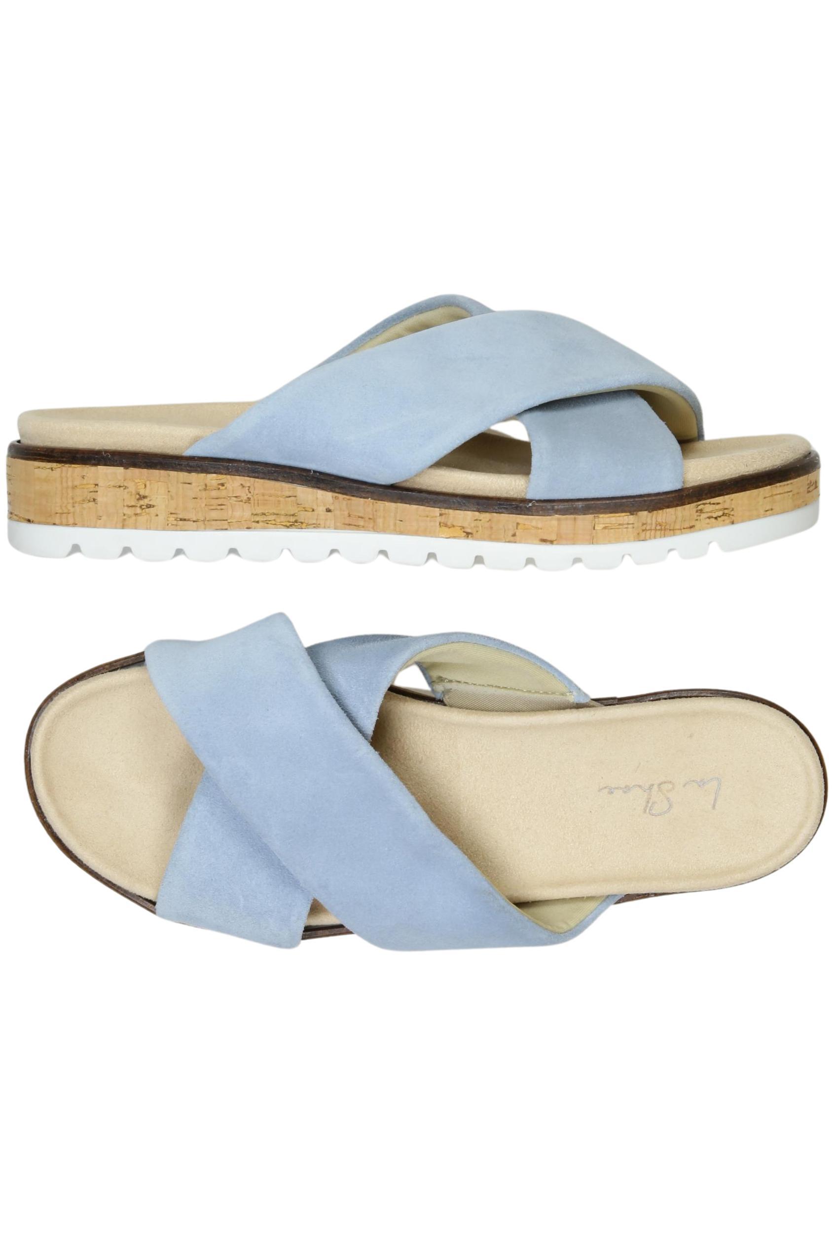 

La Shoe Damen Sandale, hellblau, Gr. 39