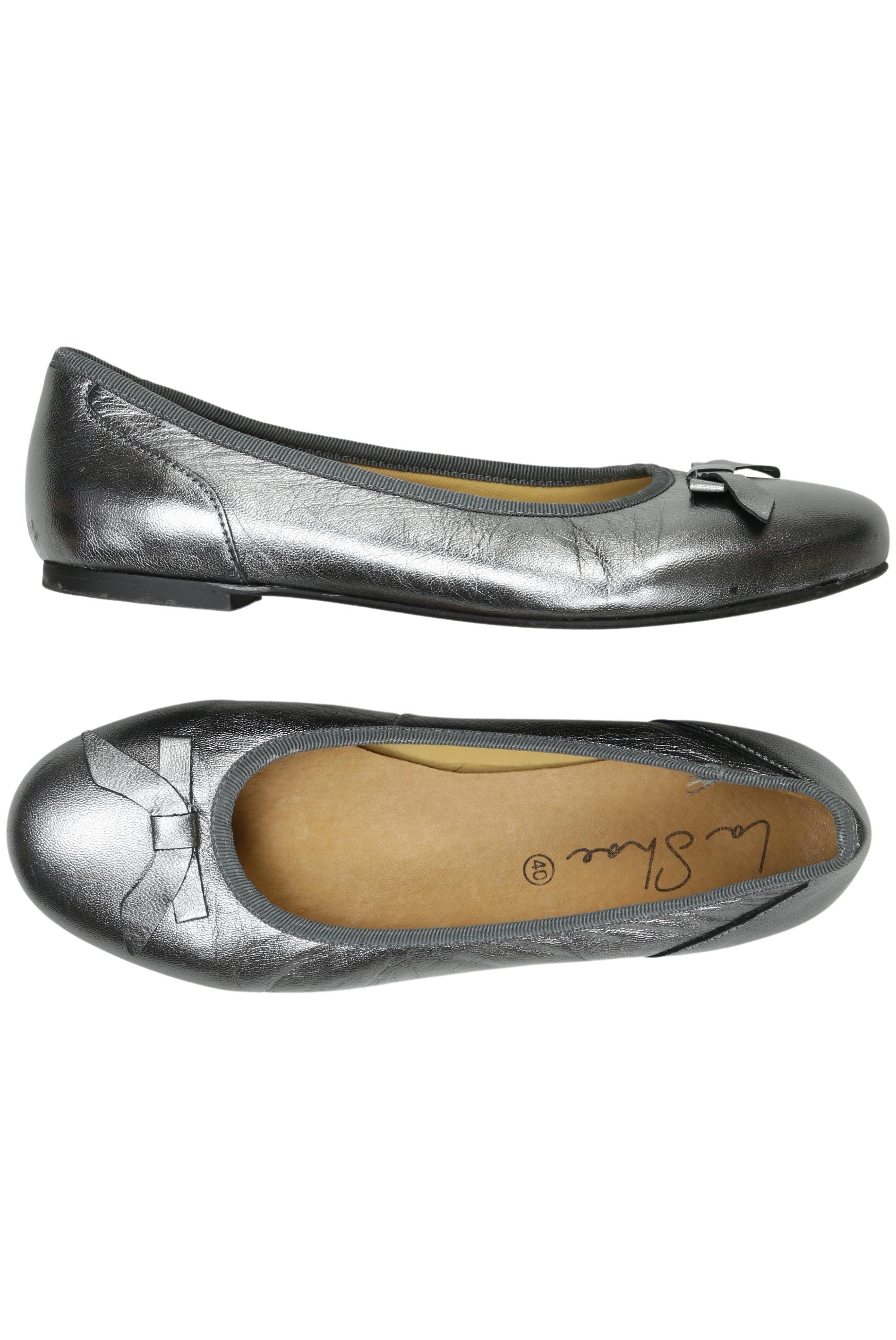 

La Shoe Damen Ballerinas, grau, Gr. 40