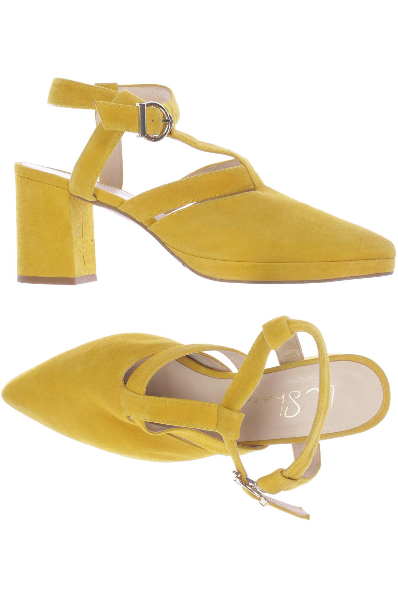 

La Shoe Damen Sandale, gelb