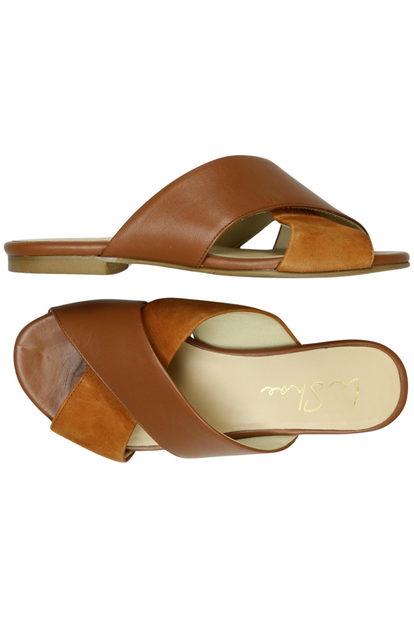 

La Shoe Damen Sandale, braun, Gr. 37