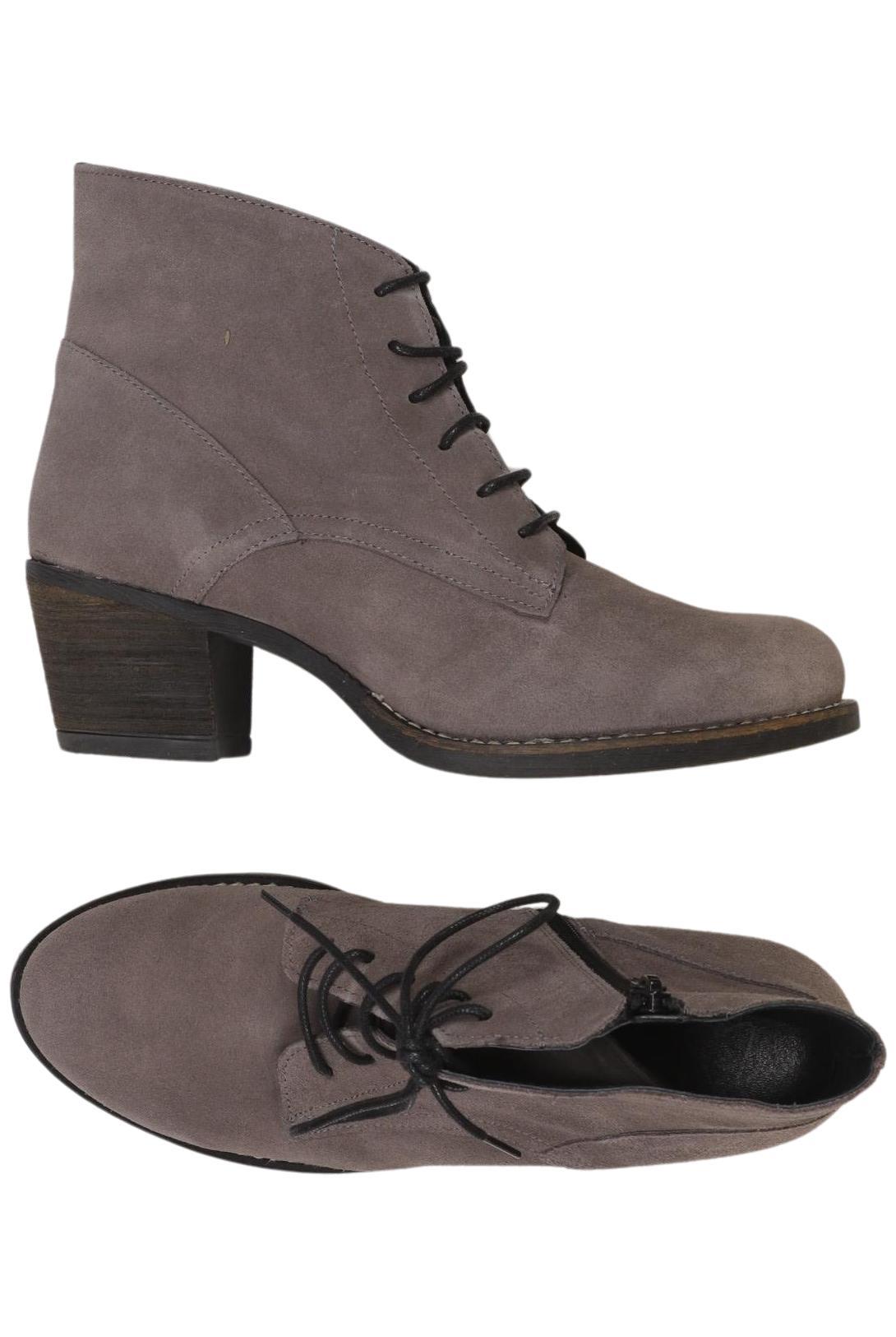 

La Shoe Damen Stiefelette, grau, Gr. 38