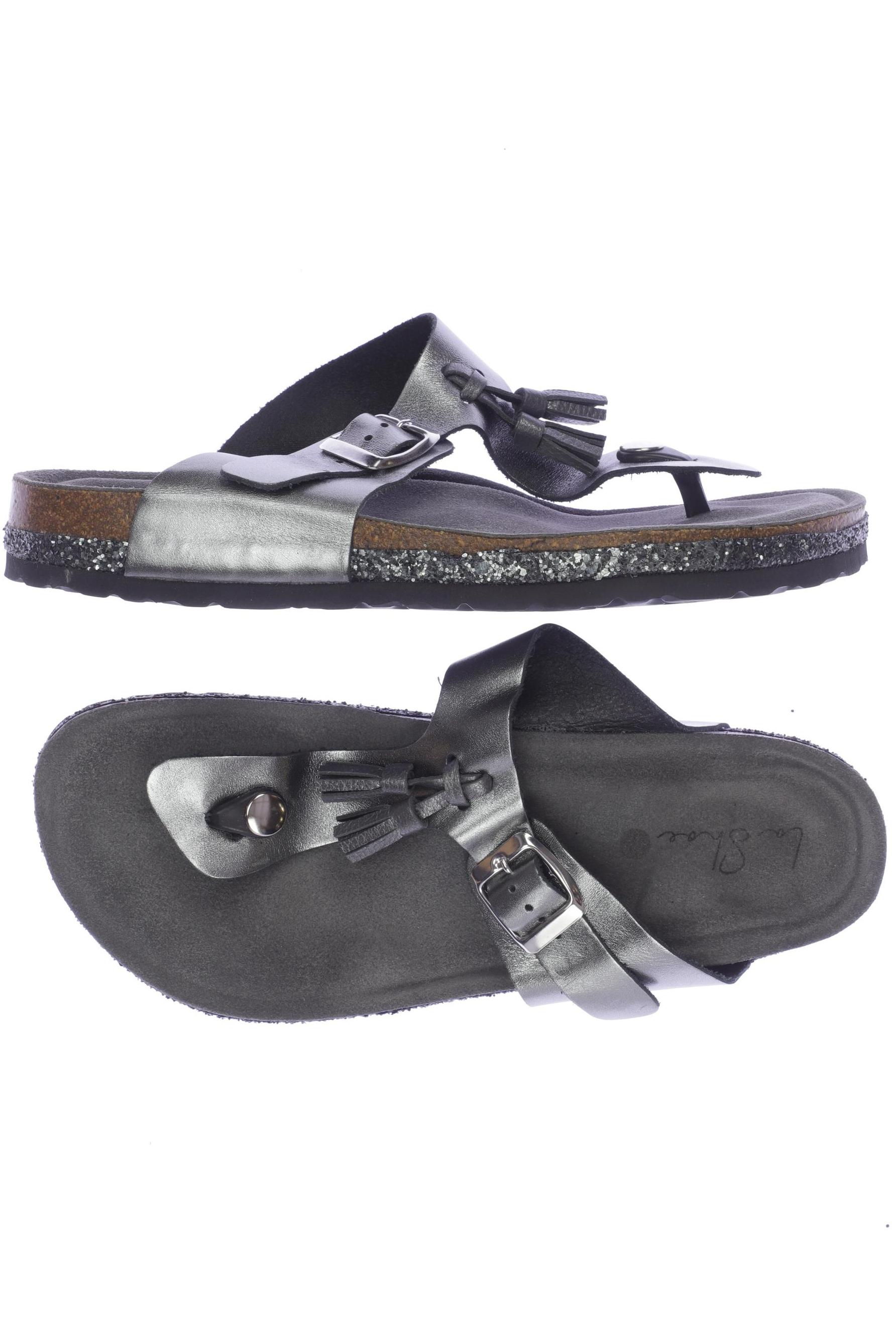 

La Shoe Damen Sandale, silber