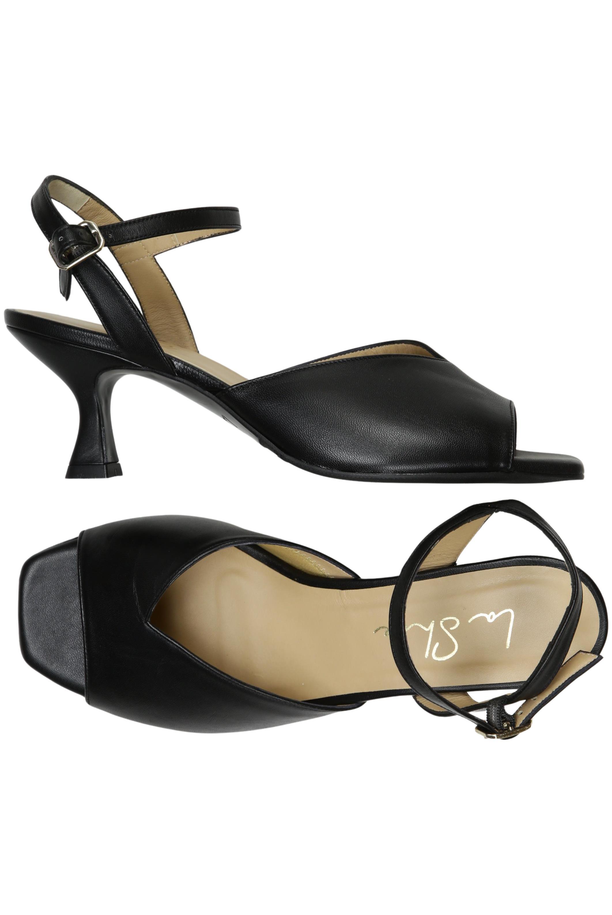 

La Shoe Damen Sandale, schwarz, Gr. 39