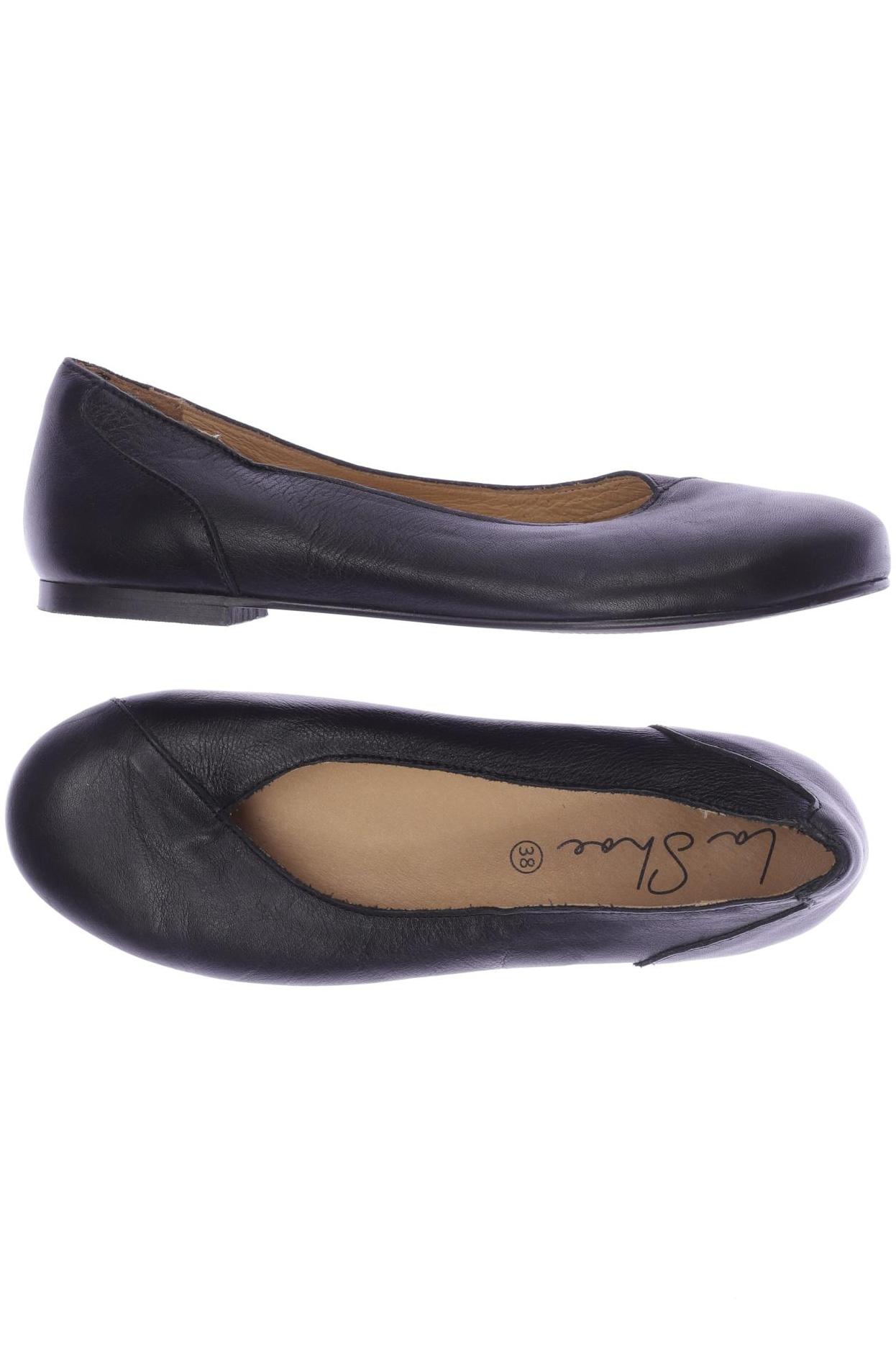 

La Shoe Damen Ballerinas, schwarz, Gr. 38