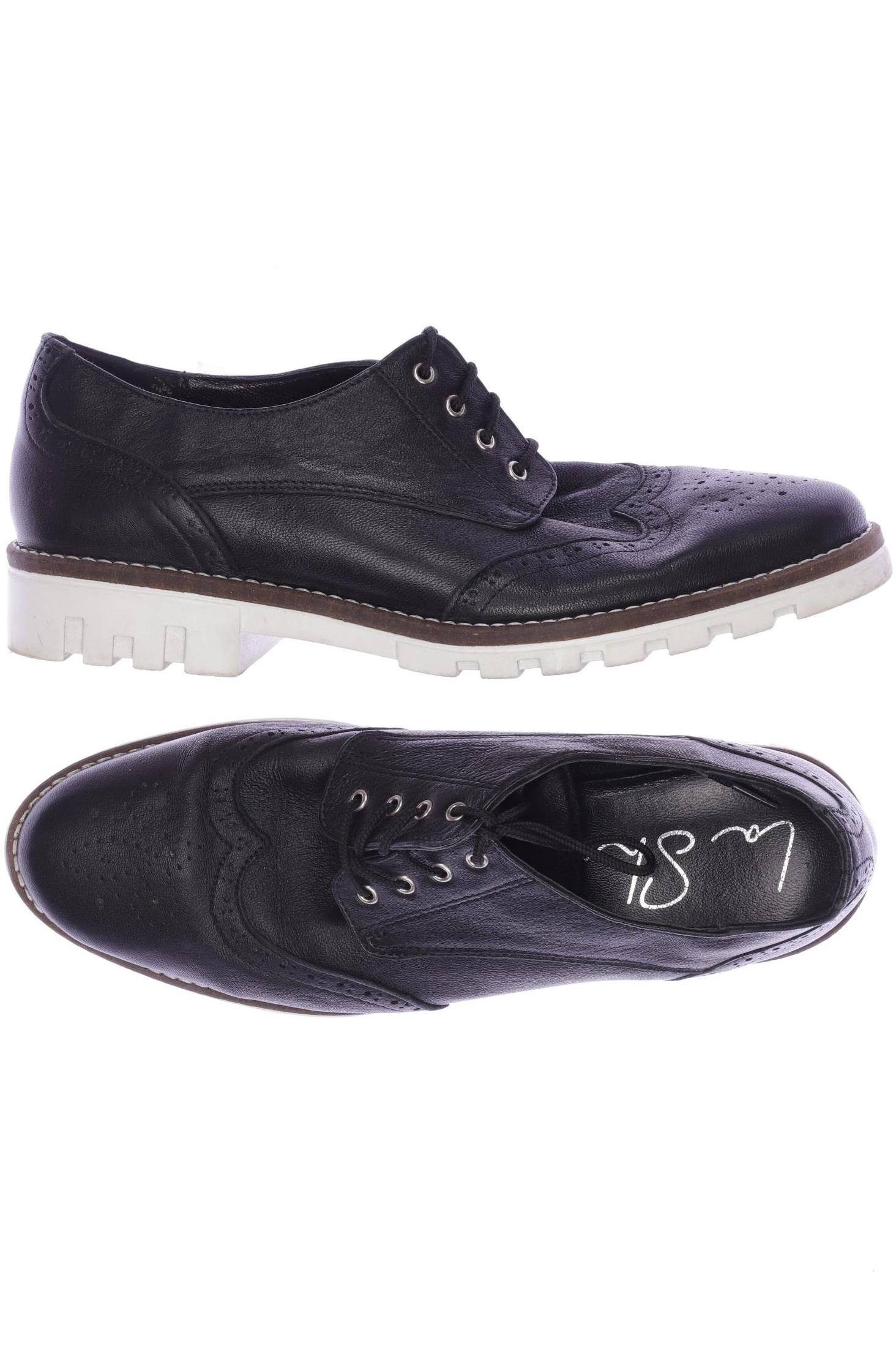 

La Shoe Damen Halbschuh, schwarz, Gr. 38