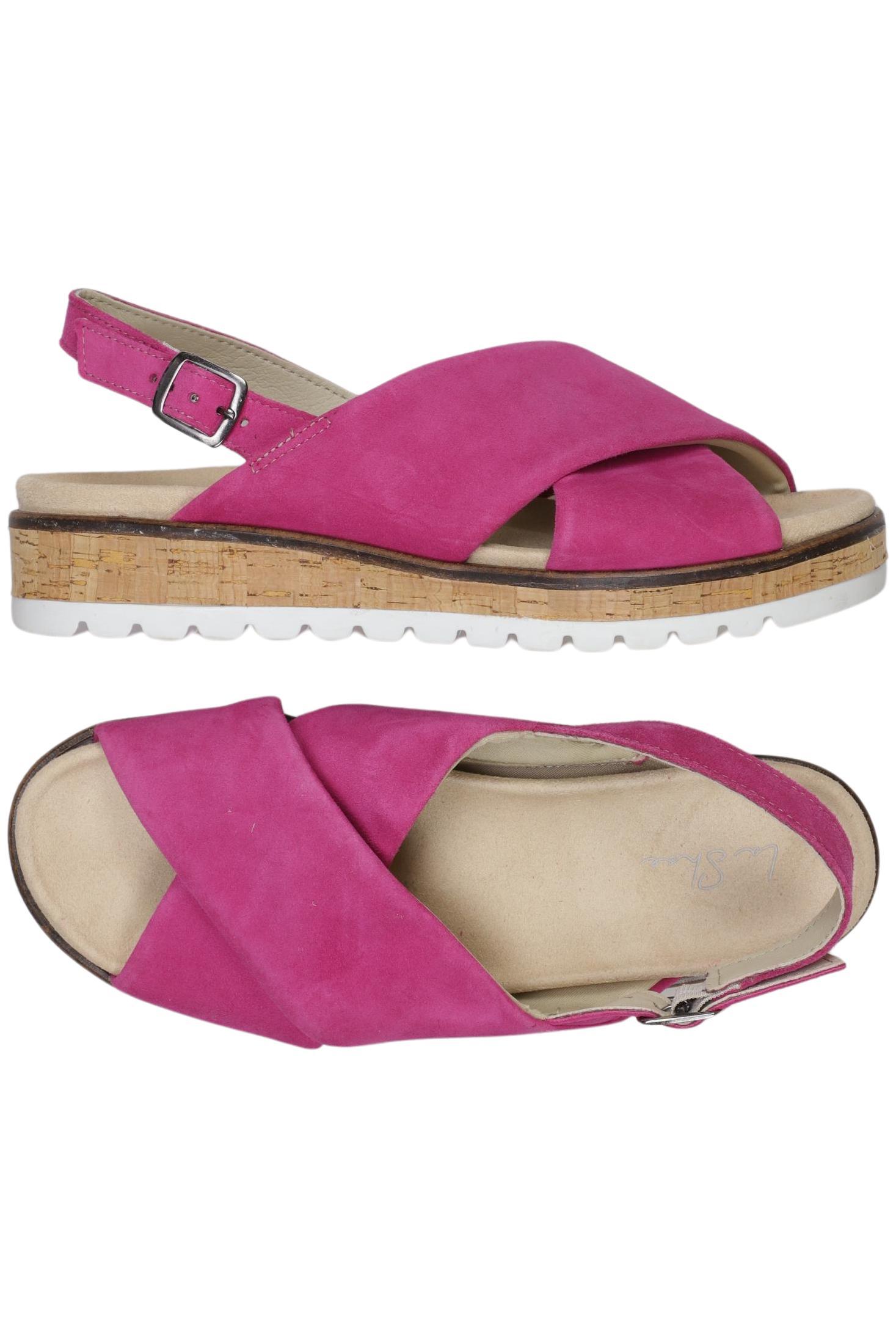

La Shoe Damen Sandale, pink, Gr. 38