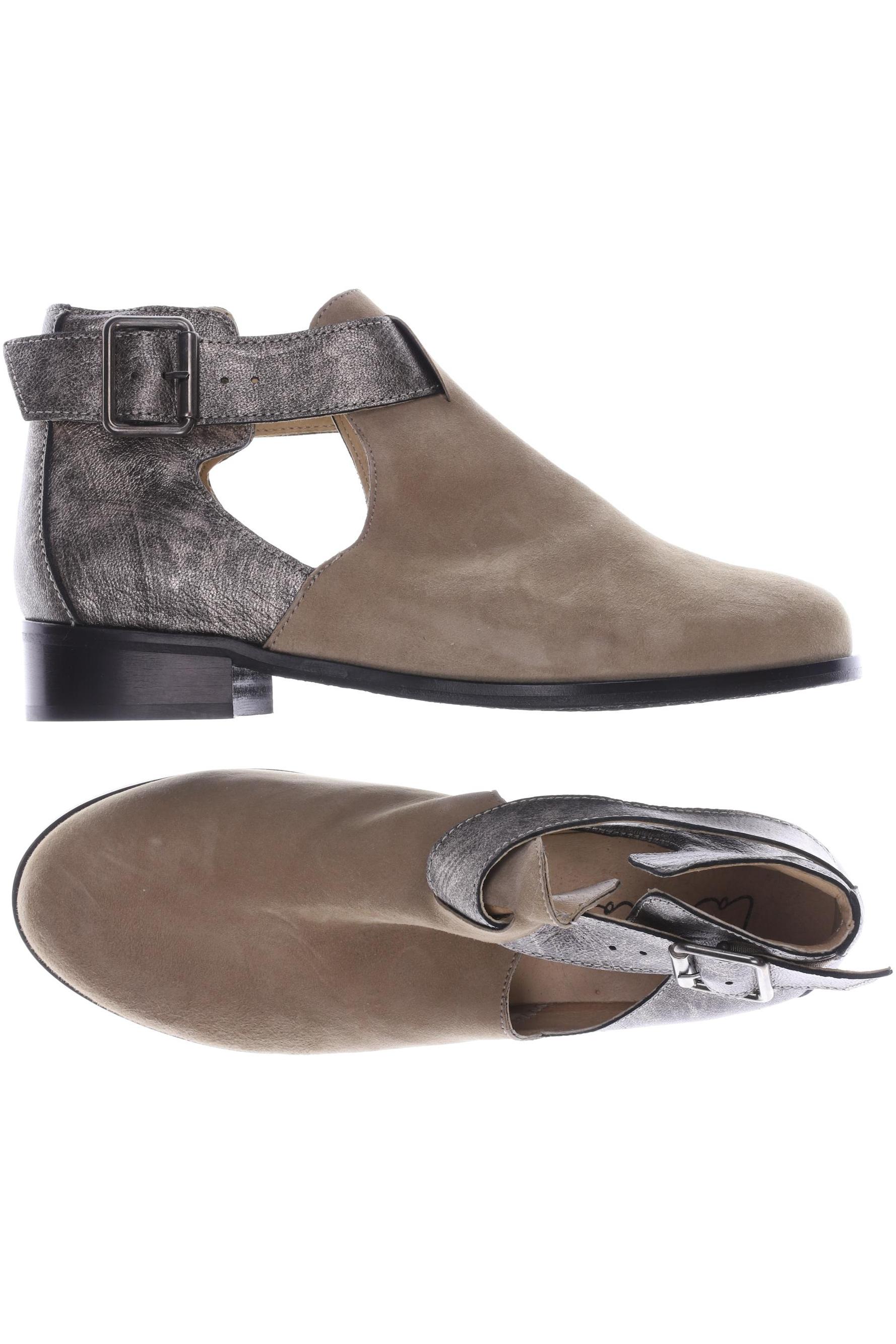 

La Shoe Damen Stiefelette, beige, Gr. 38