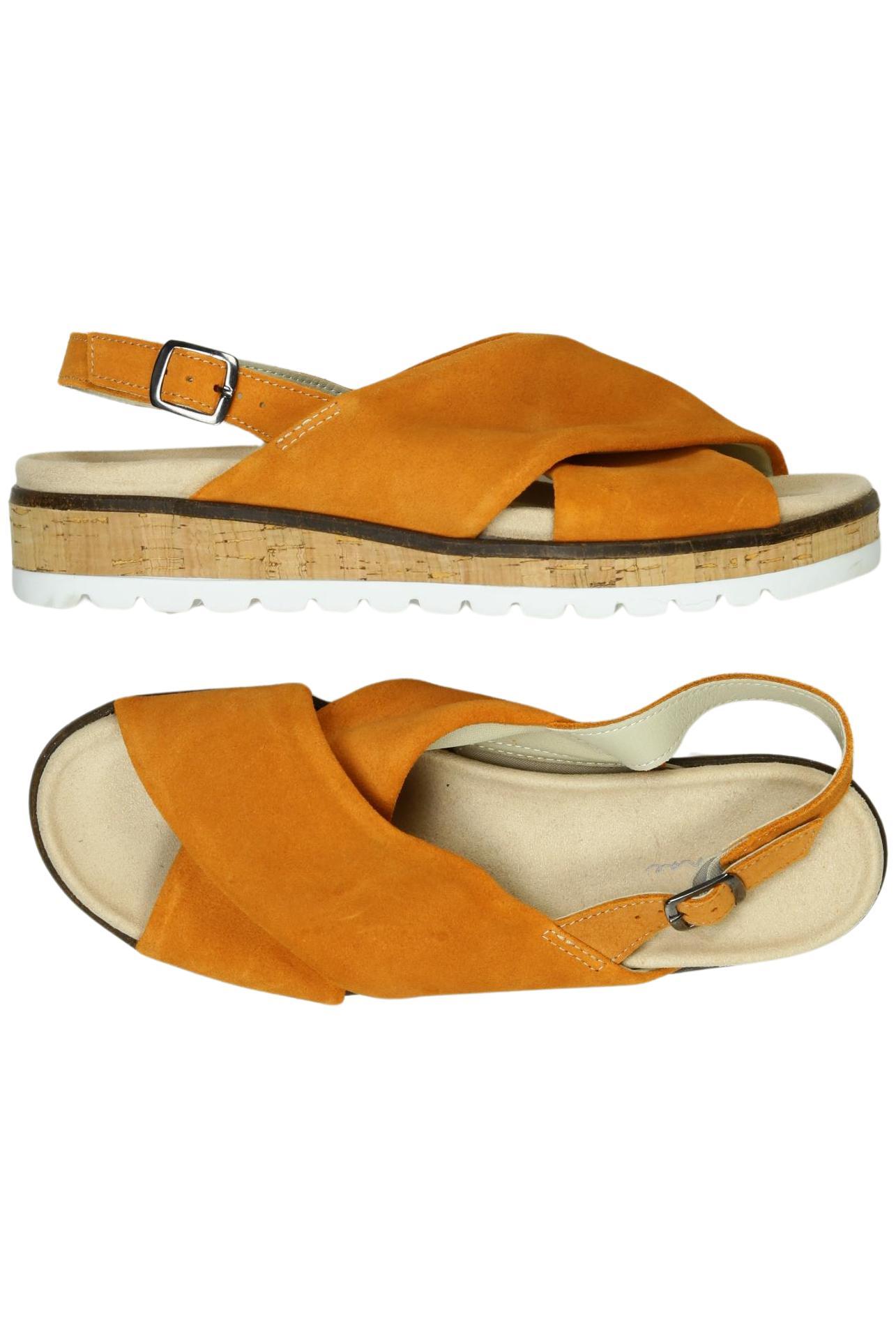 

La Shoe Damen Sandale, orange, Gr. 40