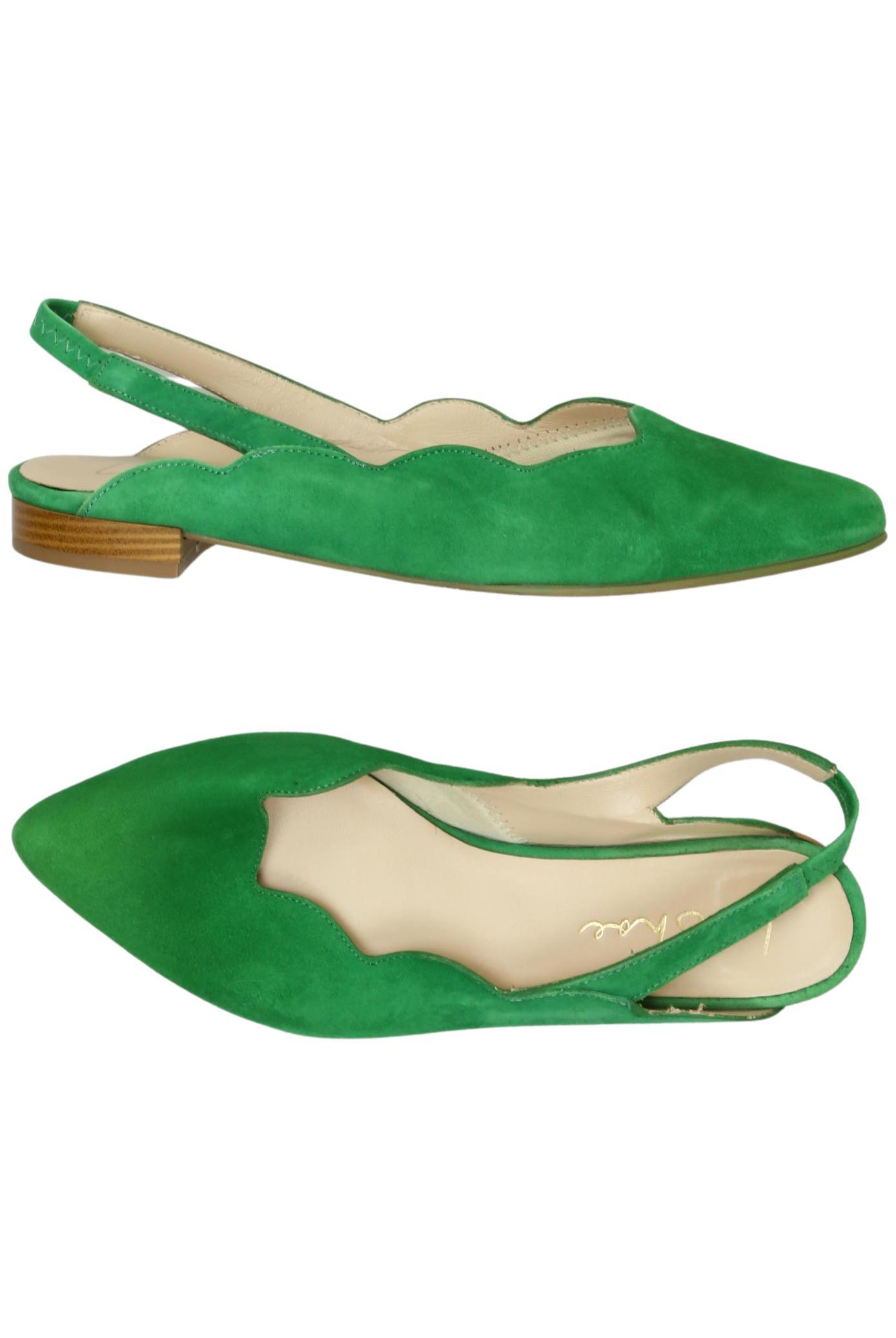 

La Shoe Damen Sandale, grün, Gr. 38