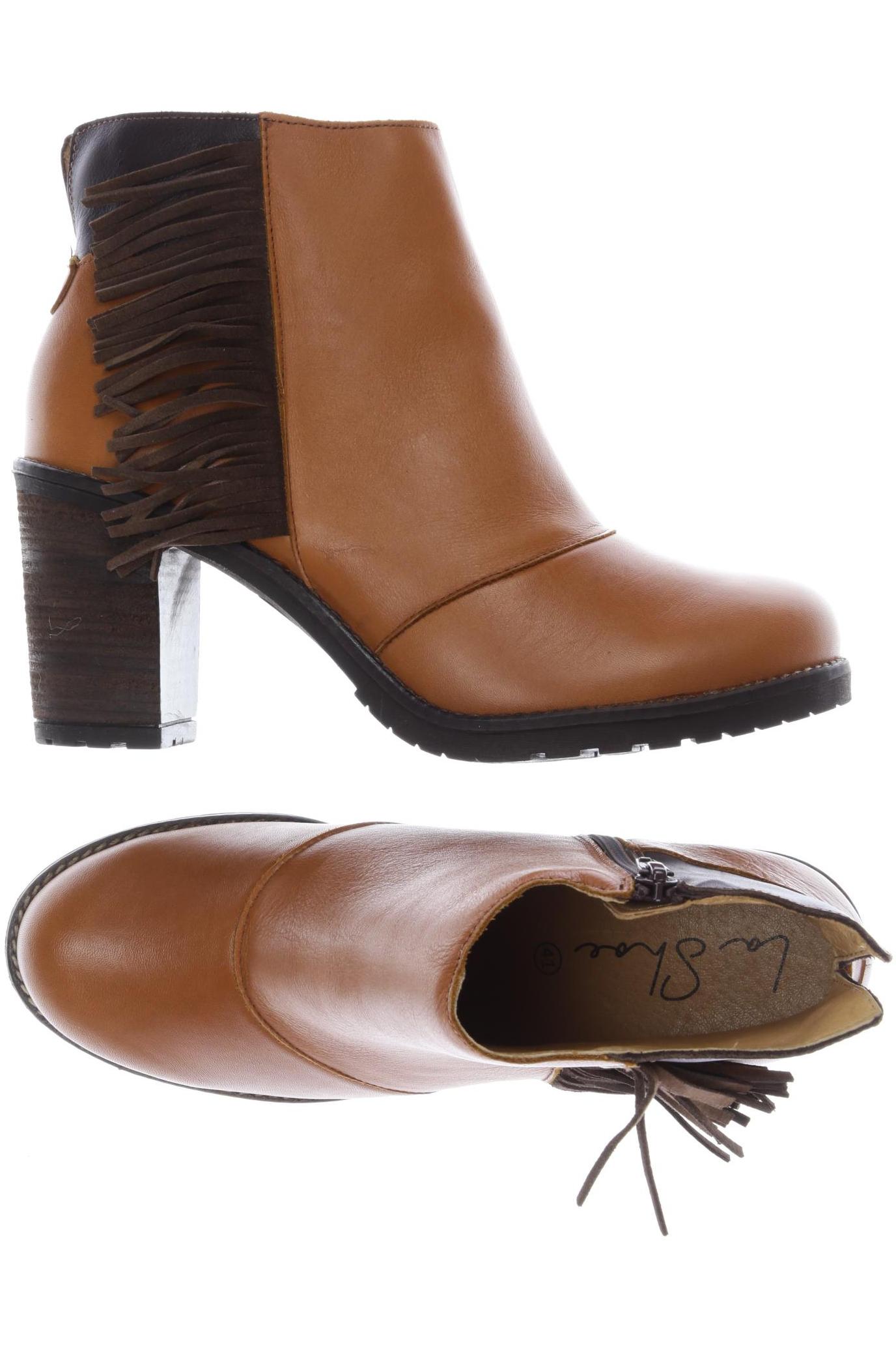 

La Shoe Damen Stiefelette, braun, Gr. 41