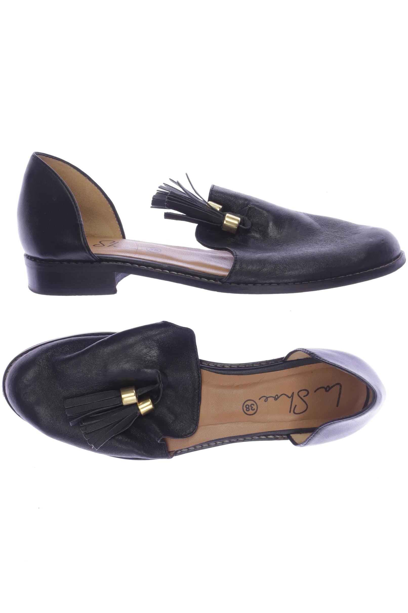 

La Shoe Damen Halbschuh, schwarz, Gr. 38