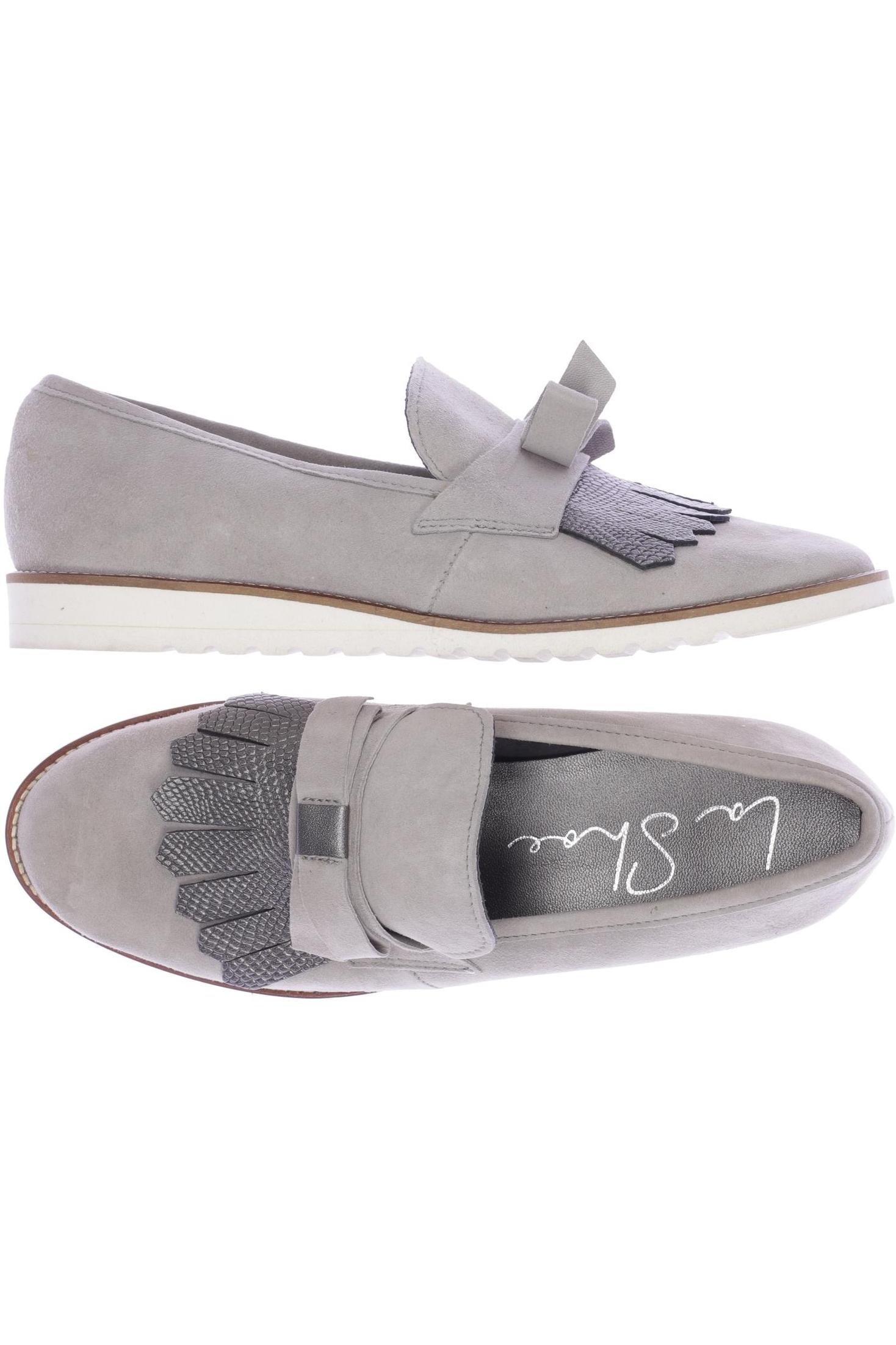 

La Shoe Damen Halbschuh, grau, Gr. 38