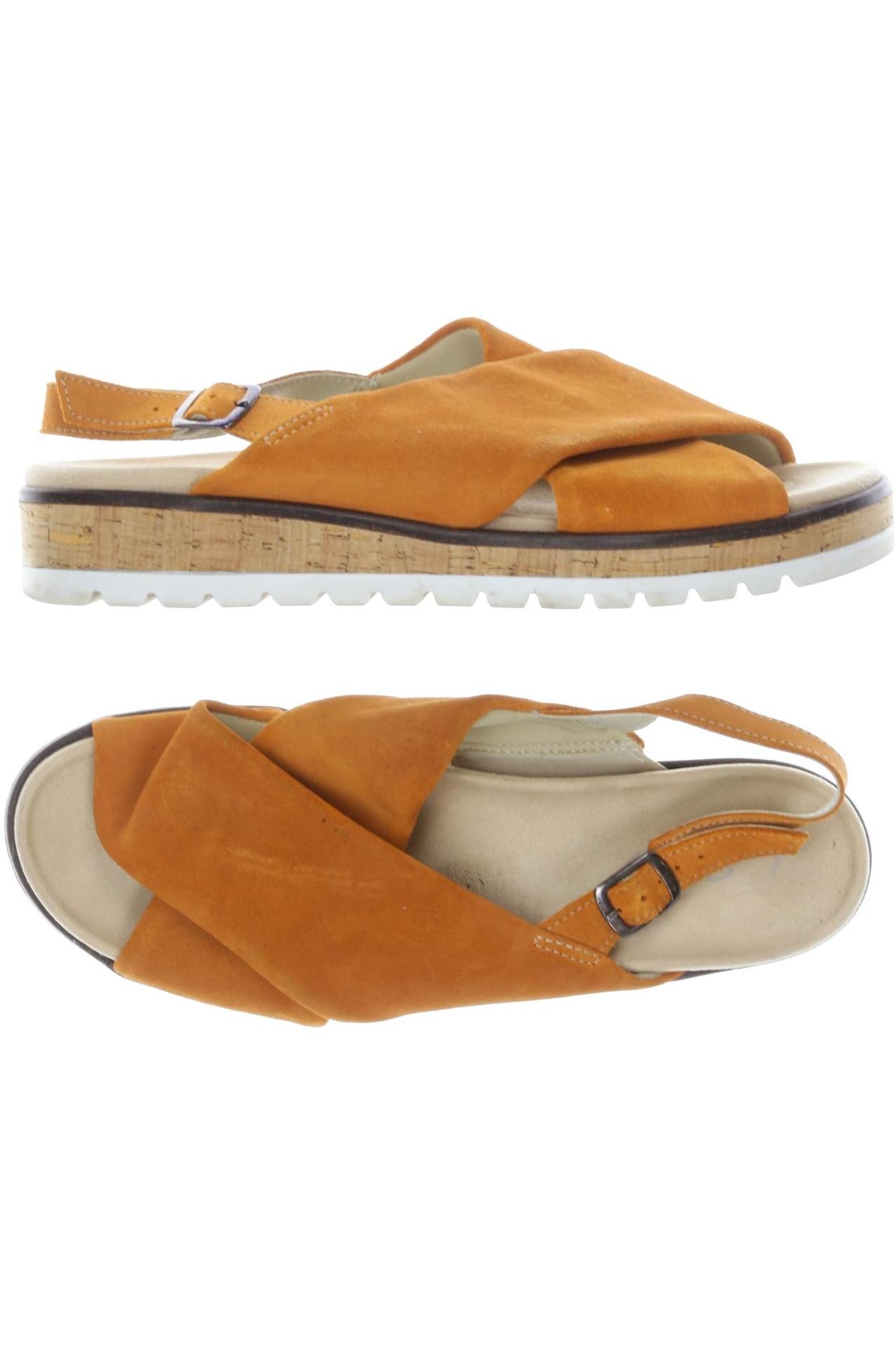 

La Shoe Damen Sandale, orange, Gr. 41