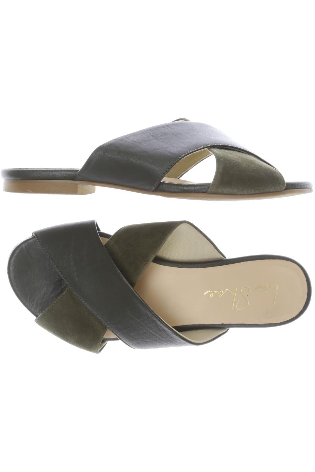 

La Shoe Damen Sandale, grün, Gr. 38