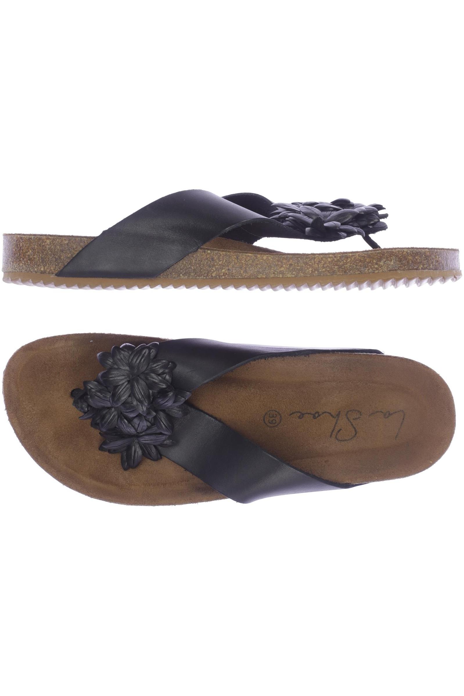 

La Shoe Damen Sandale, schwarz, Gr. 39