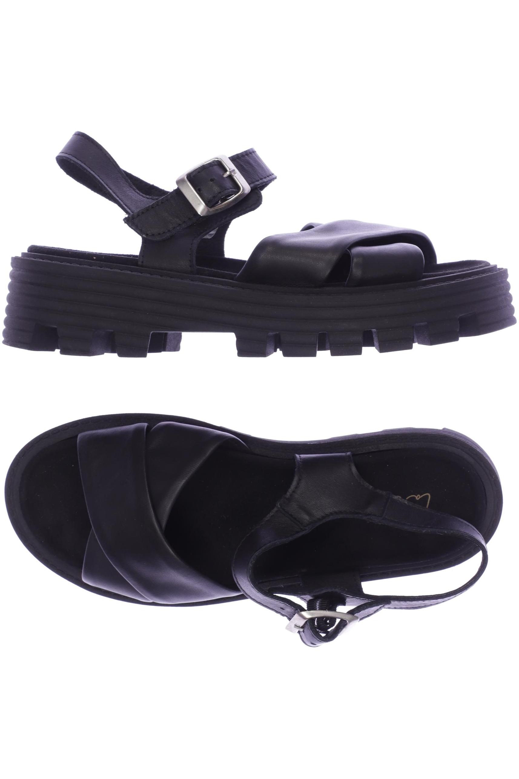 

La Shoe Damen Sandale, schwarz, Gr. 37