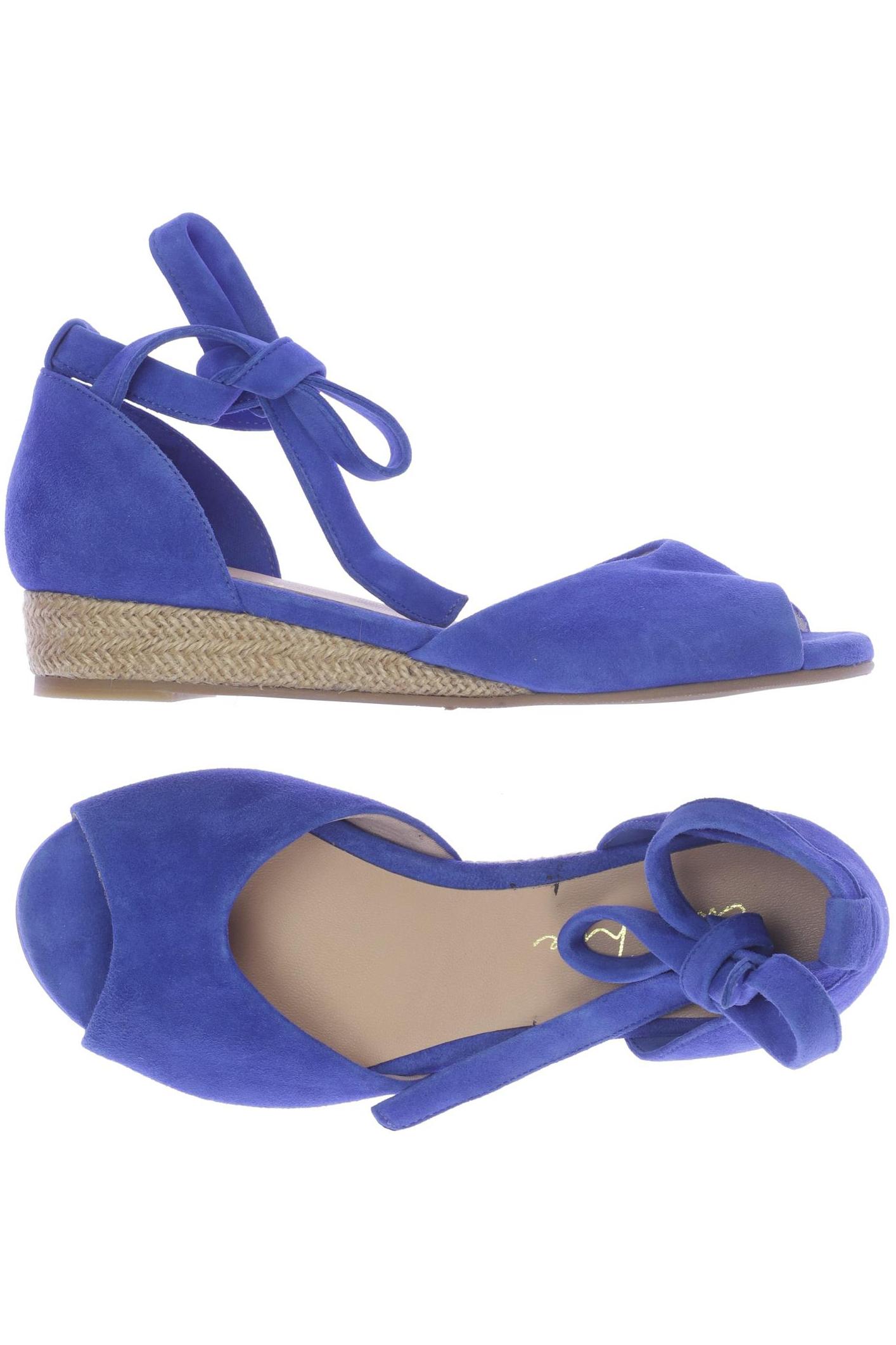 

La Shoe Damen Sandale, blau, Gr. 36