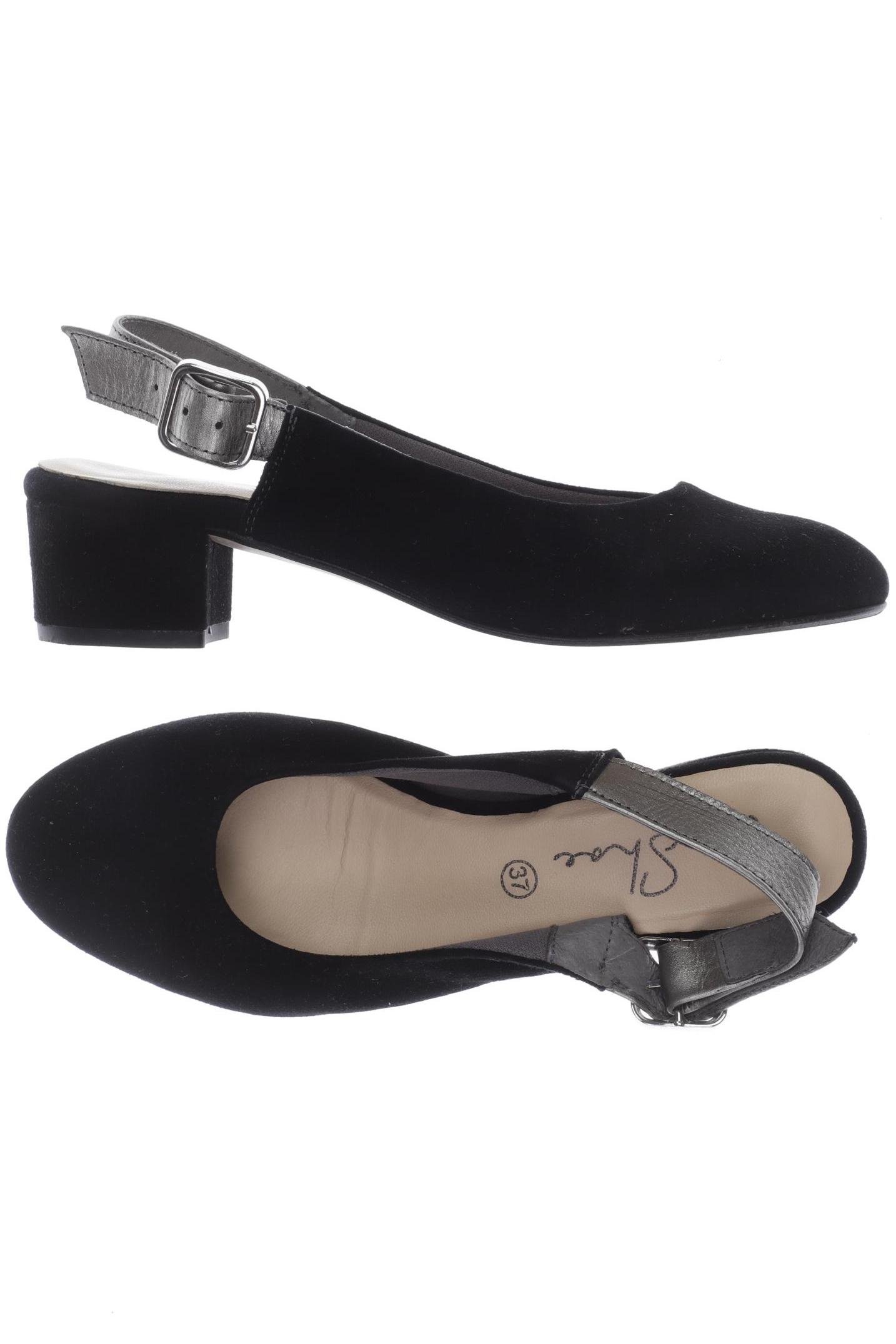 

La Shoe Damen Sandale, schwarz