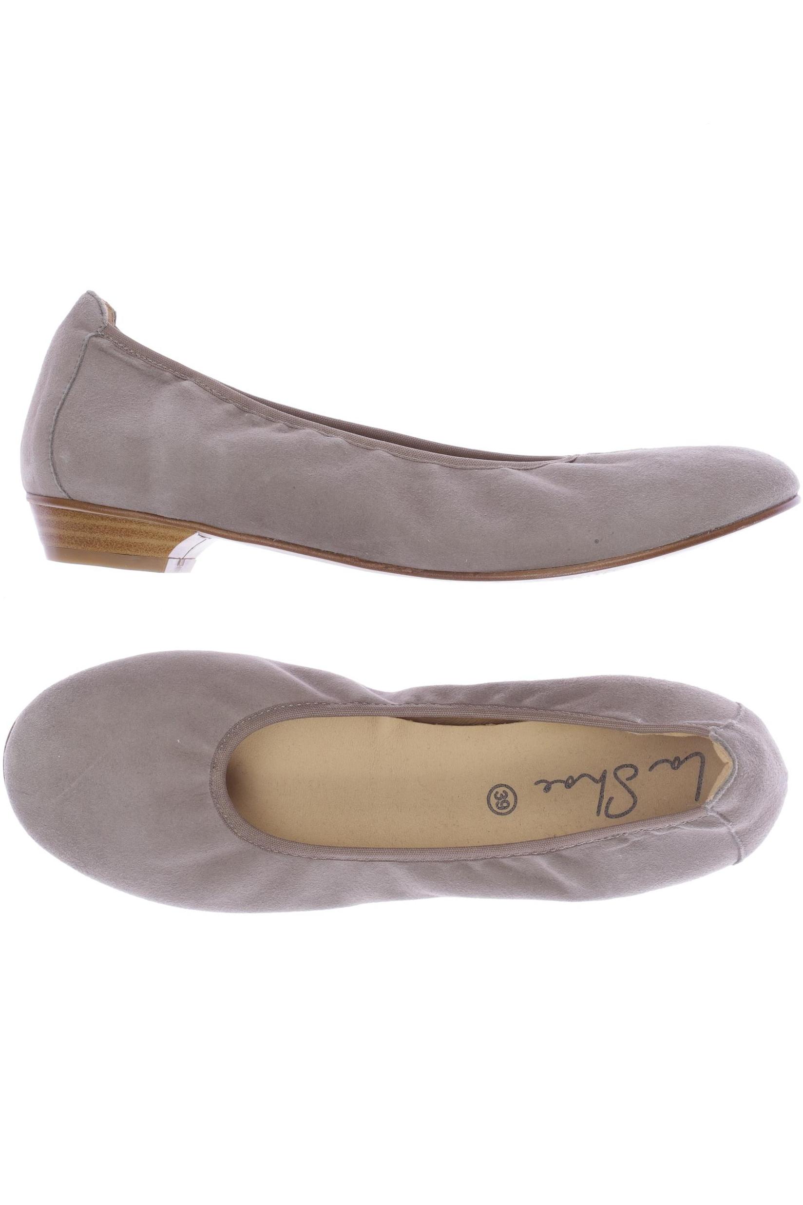 

La Shoe Damen Ballerinas, grau, Gr. 39