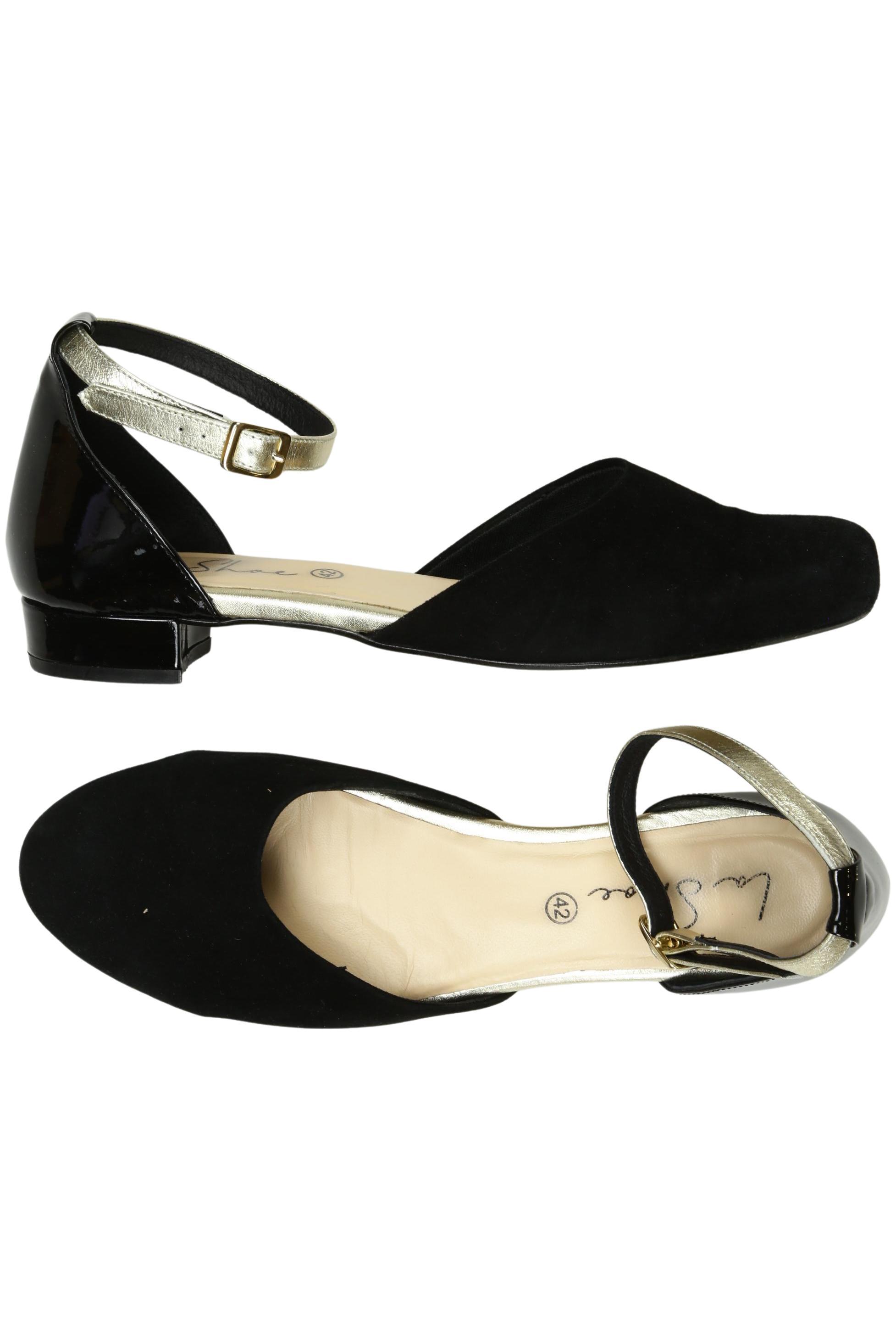 

La Shoe Damen Sandale, schwarz, Gr. 42