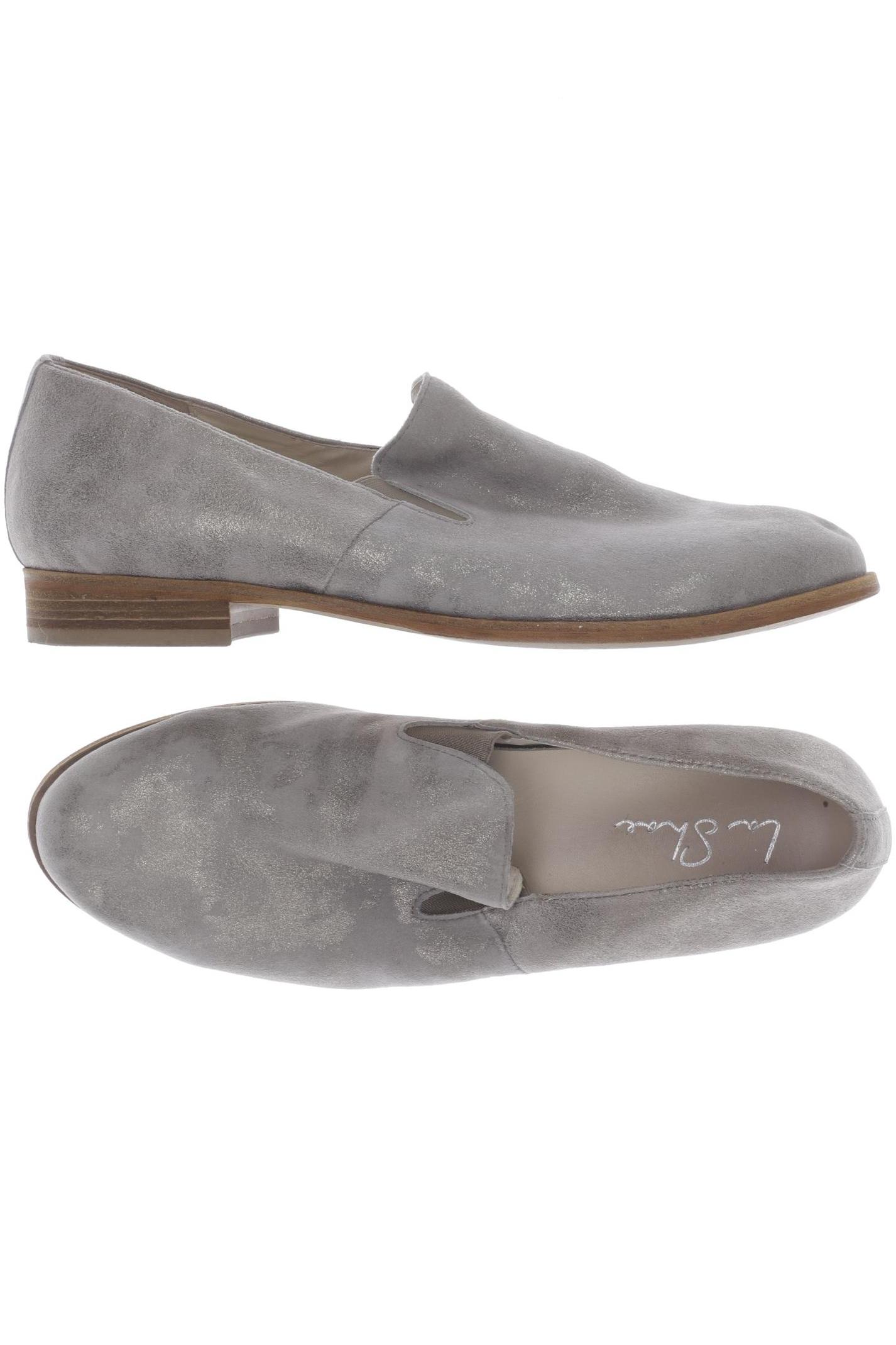 

La Shoe Damen Halbschuh, grau, Gr. 5.5