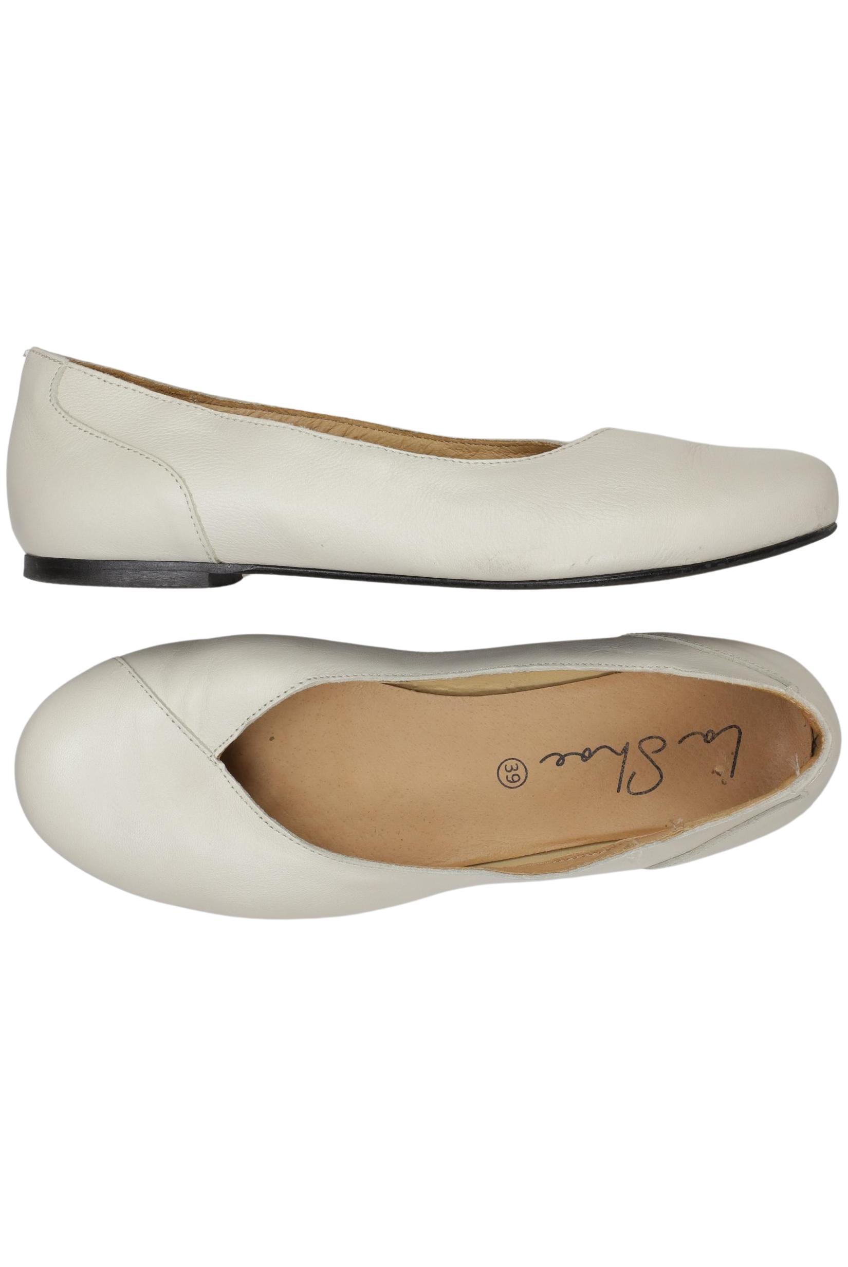

La Shoe Damen Ballerinas, cremeweiß, Gr. 39