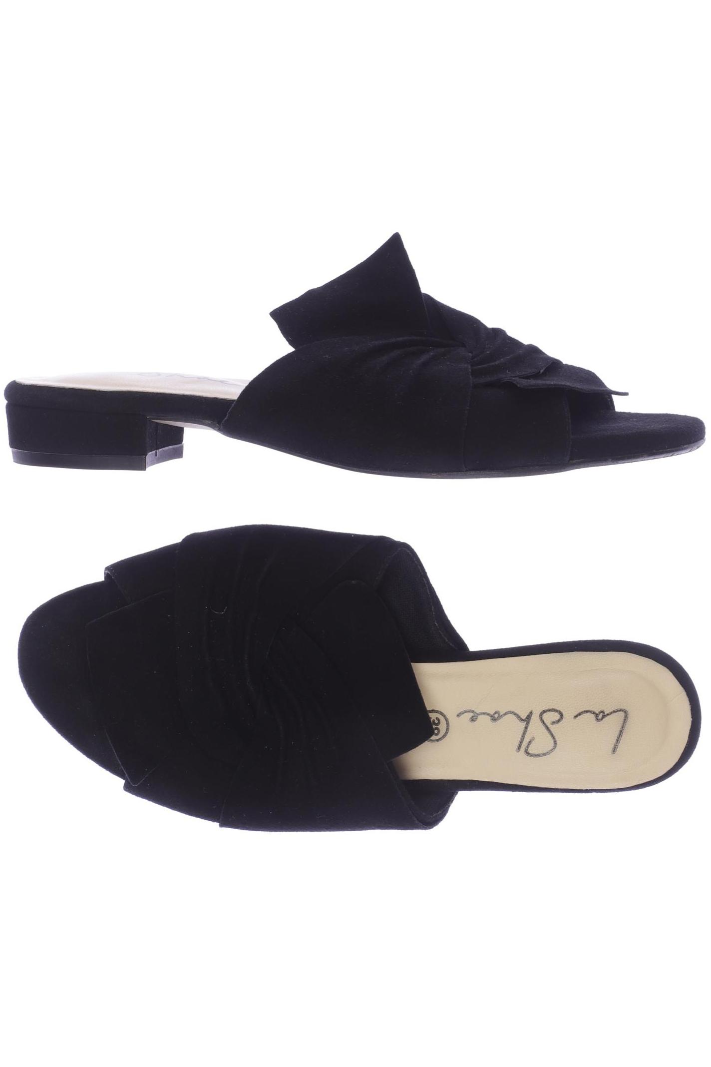 

La Shoe Damen Sandale, schwarz, Gr. 38