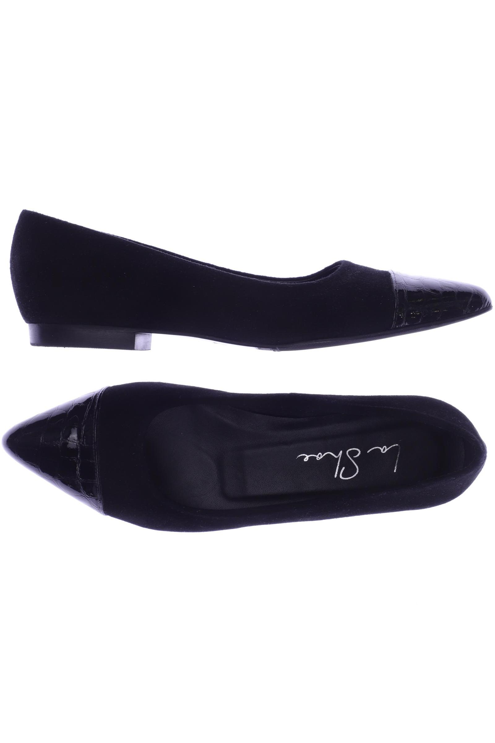 

La Shoe Damen Ballerinas, schwarz