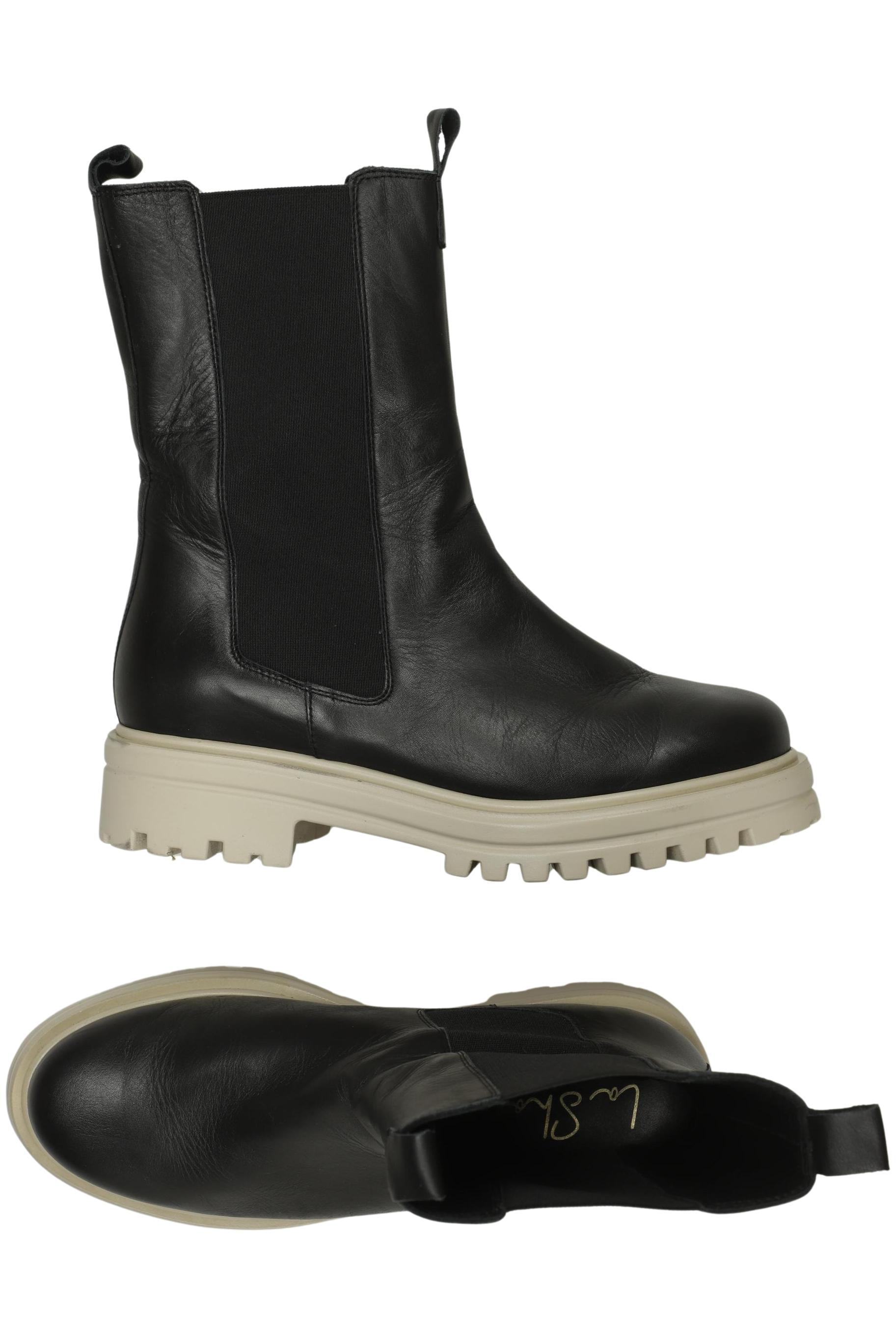

La Shoe Damen Stiefelette, schwarz, Gr. 38