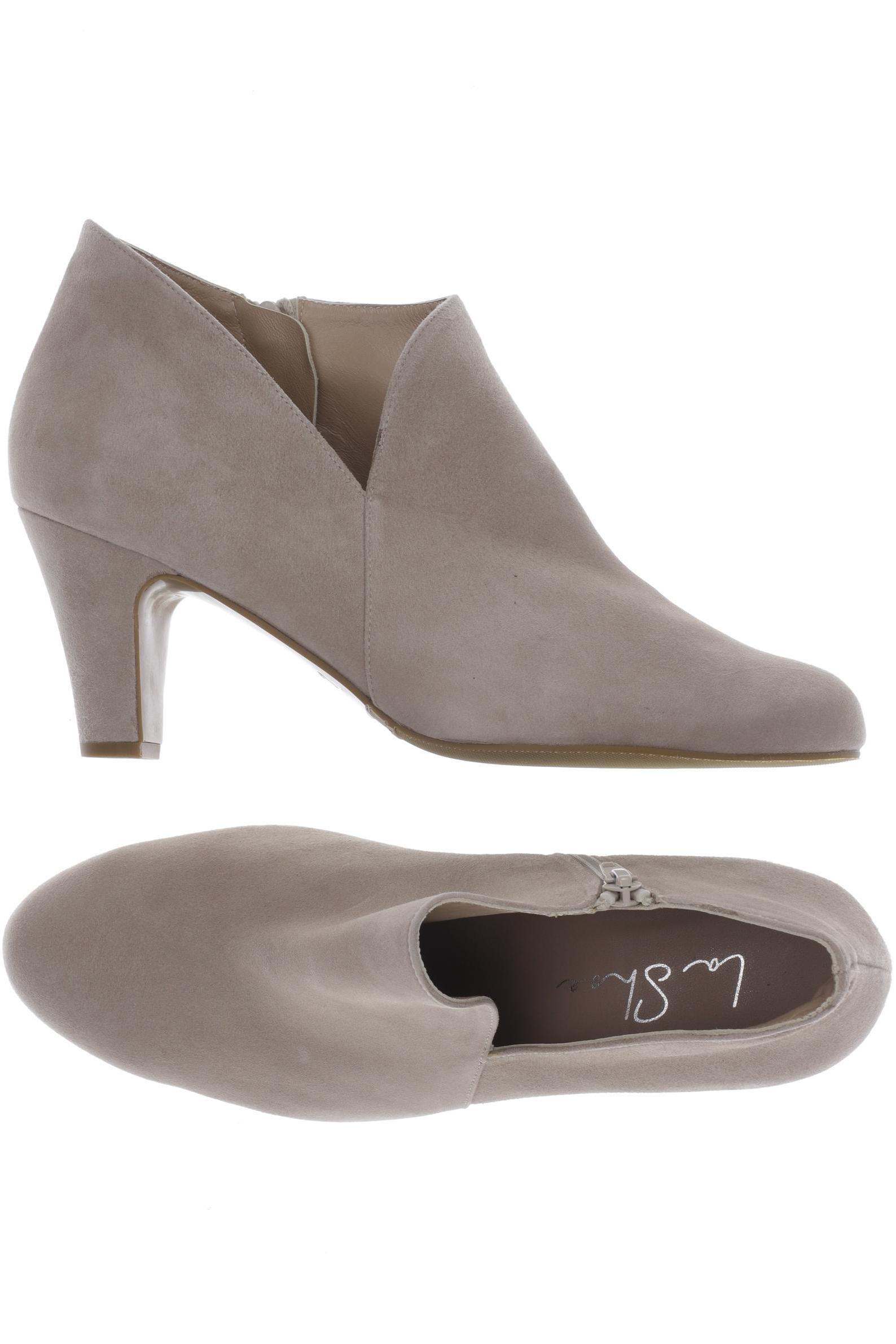 

La Shoe Damen Stiefelette, beige, Gr. 42