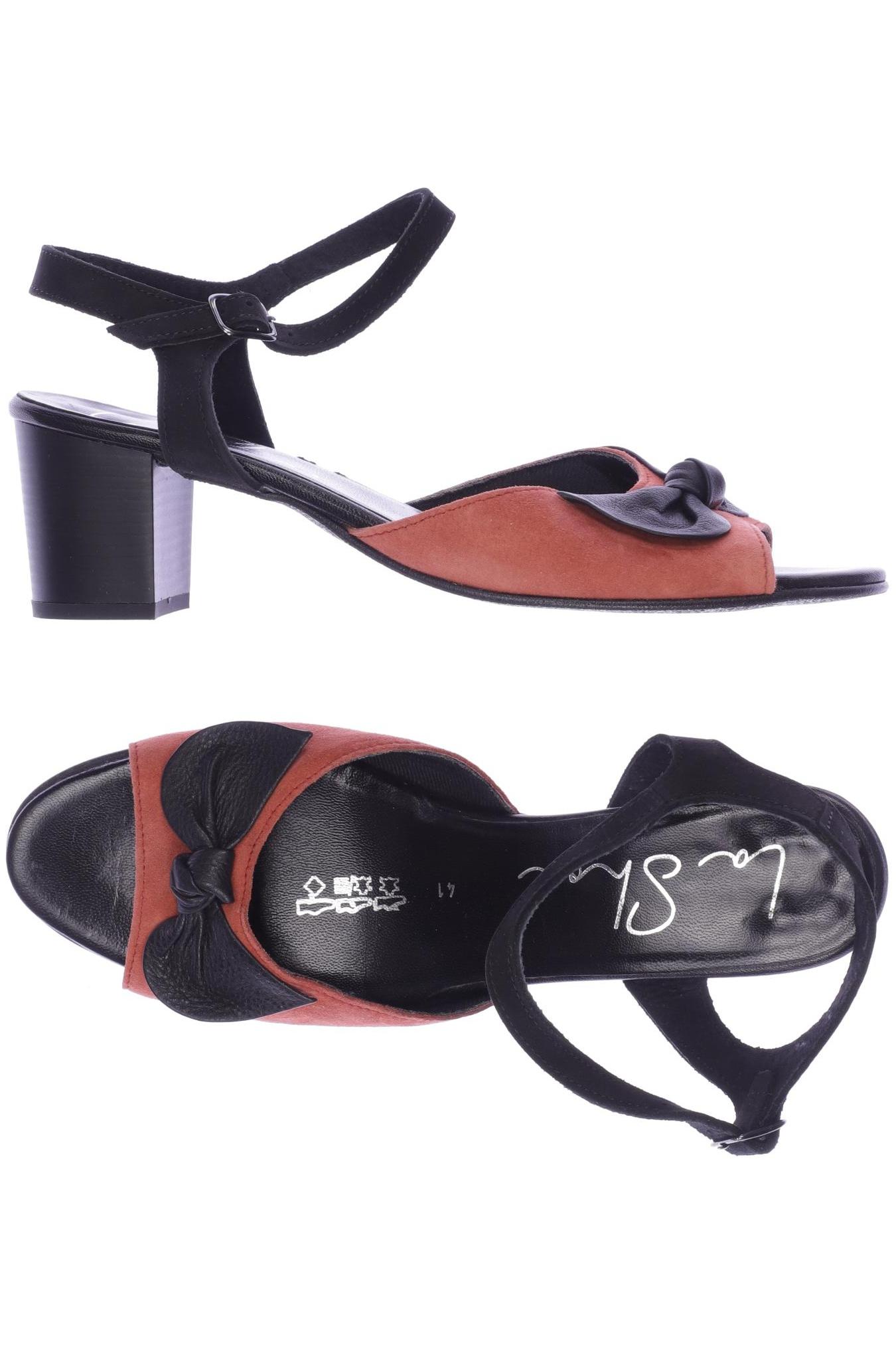 

La Shoe Damen Sandale, orange, Gr. 41