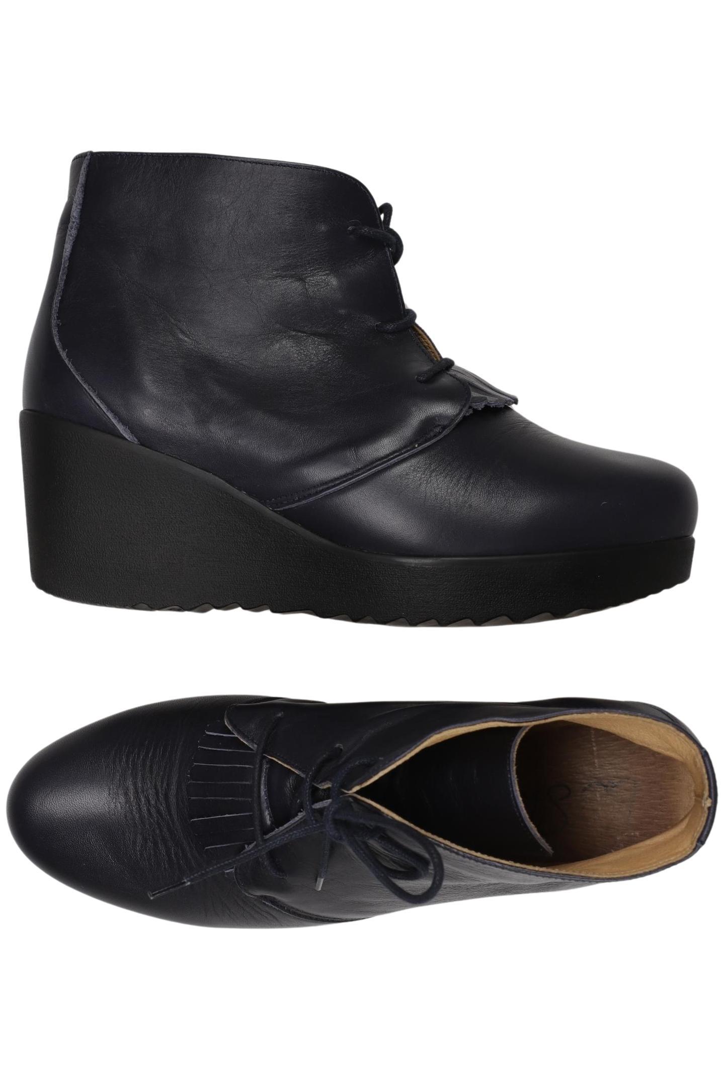 

La Shoe Damen Stiefelette, marineblau, Gr. 40